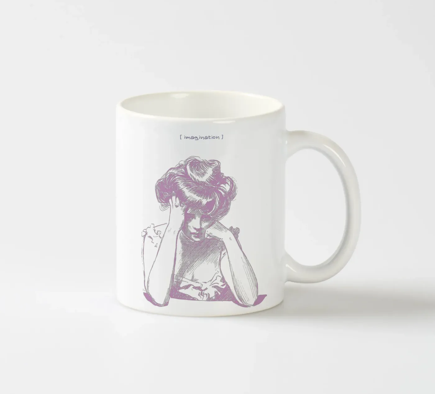 IMAGINATION ceramic mug by SMRT STUDIO