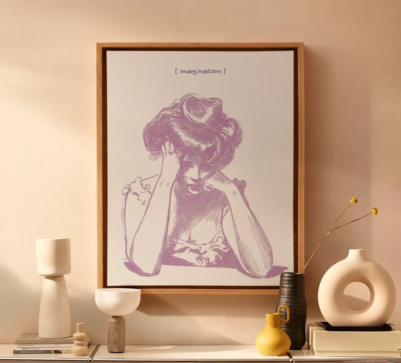 IMAGINATION canvas by SMRT STUDIO
