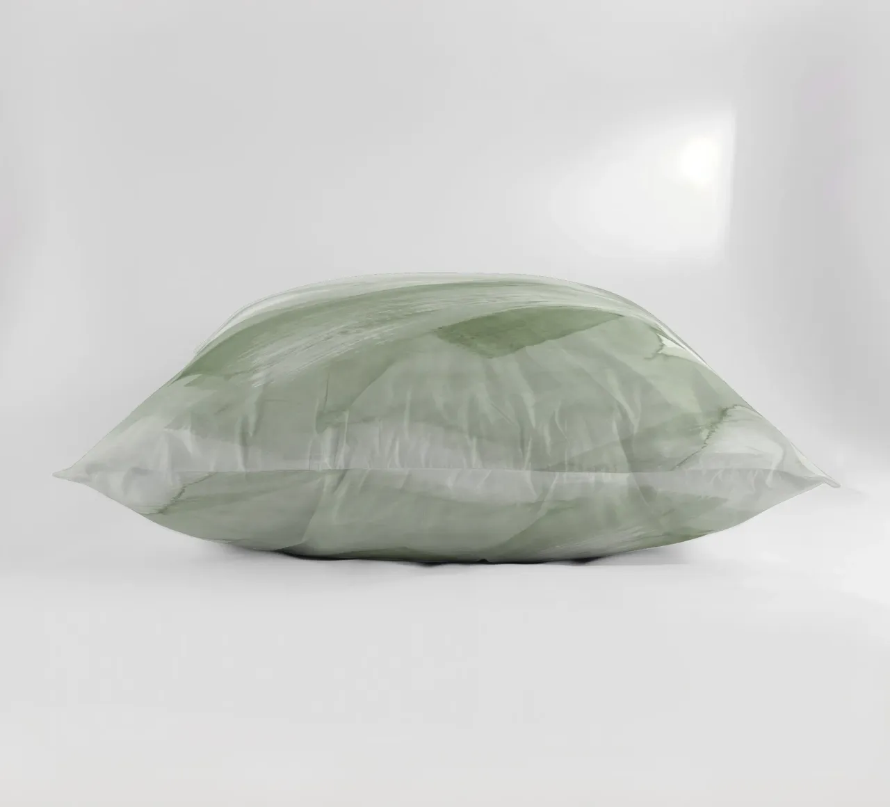 Pennellate di verde 2 cuscino da NouveauPrints