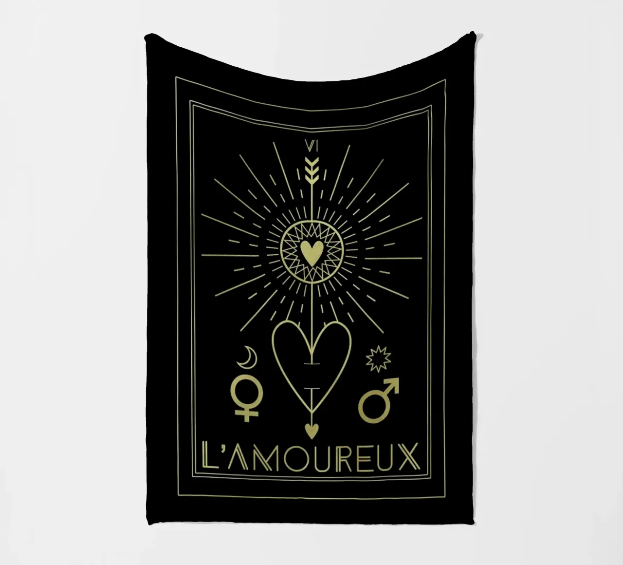 L'Amoureux coperta in pile da cafelab