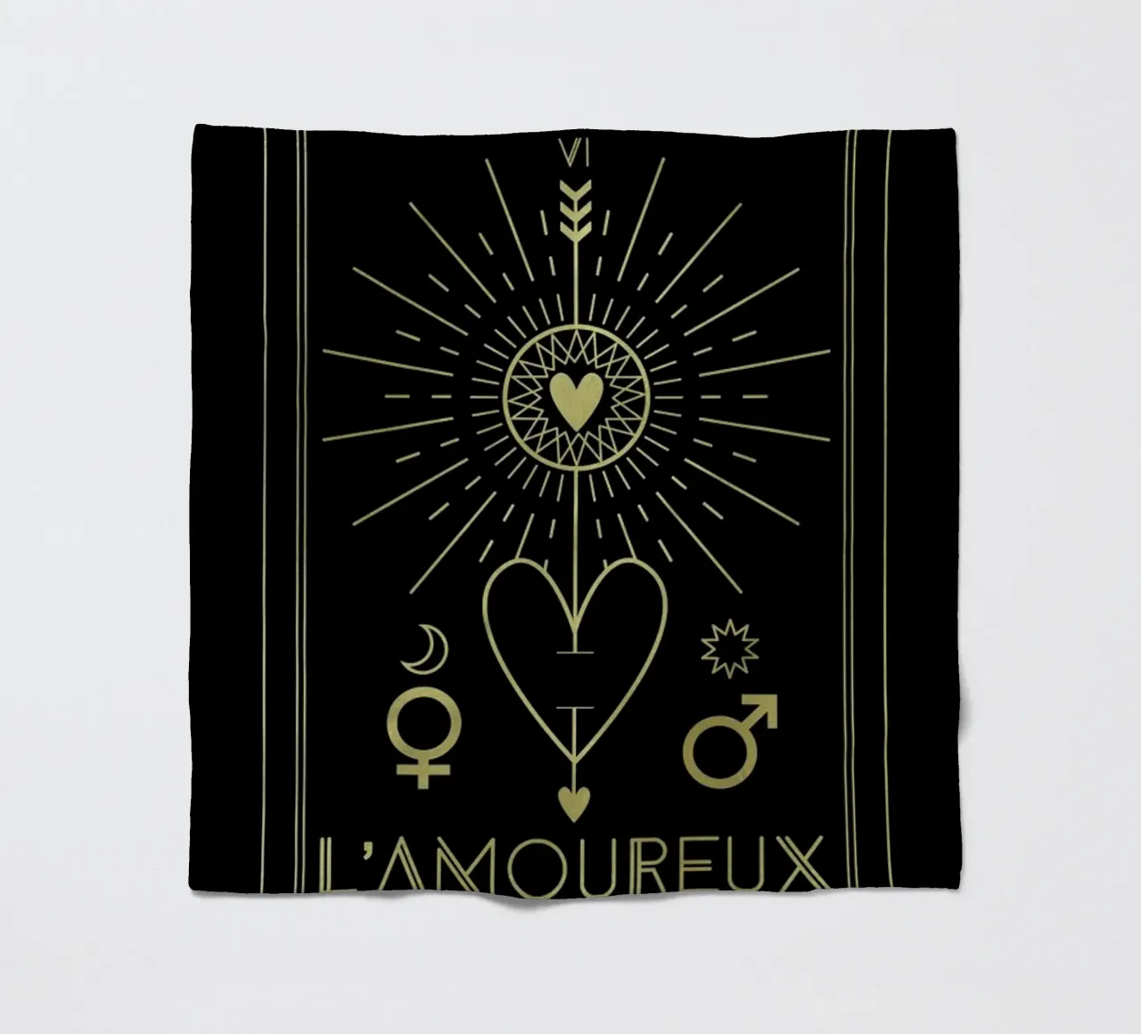 L'Amoureux coperta in pile da cafelab