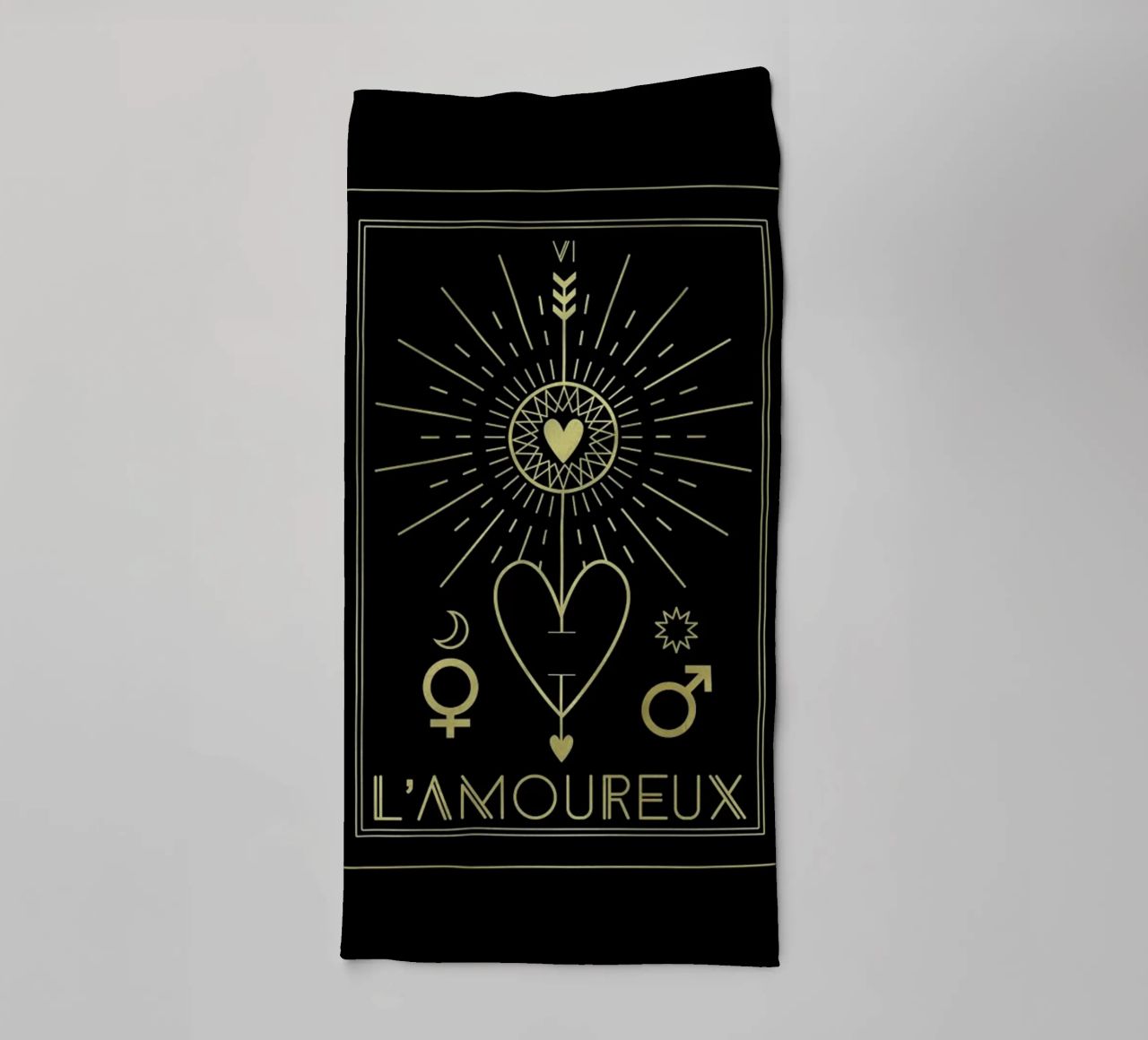 L'Amoureux asciugamano da bagno da cafelab