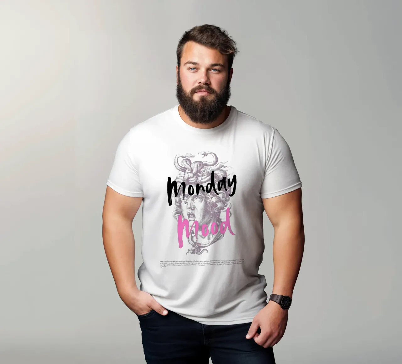 MONDAY MOOD t-shirt by Einfach Uebel