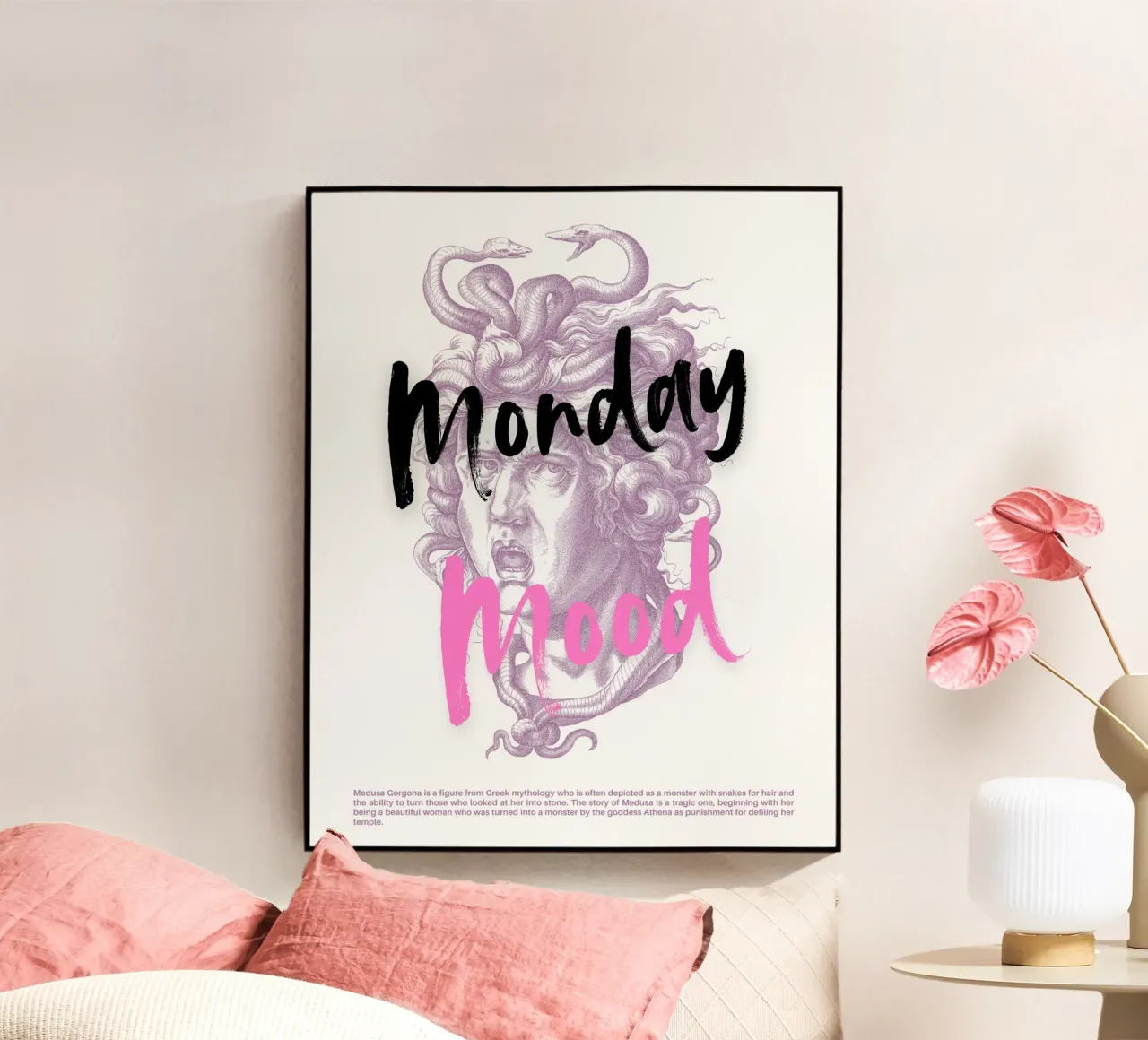 MONDAY MOOD plexiglass da Einfach Uebel