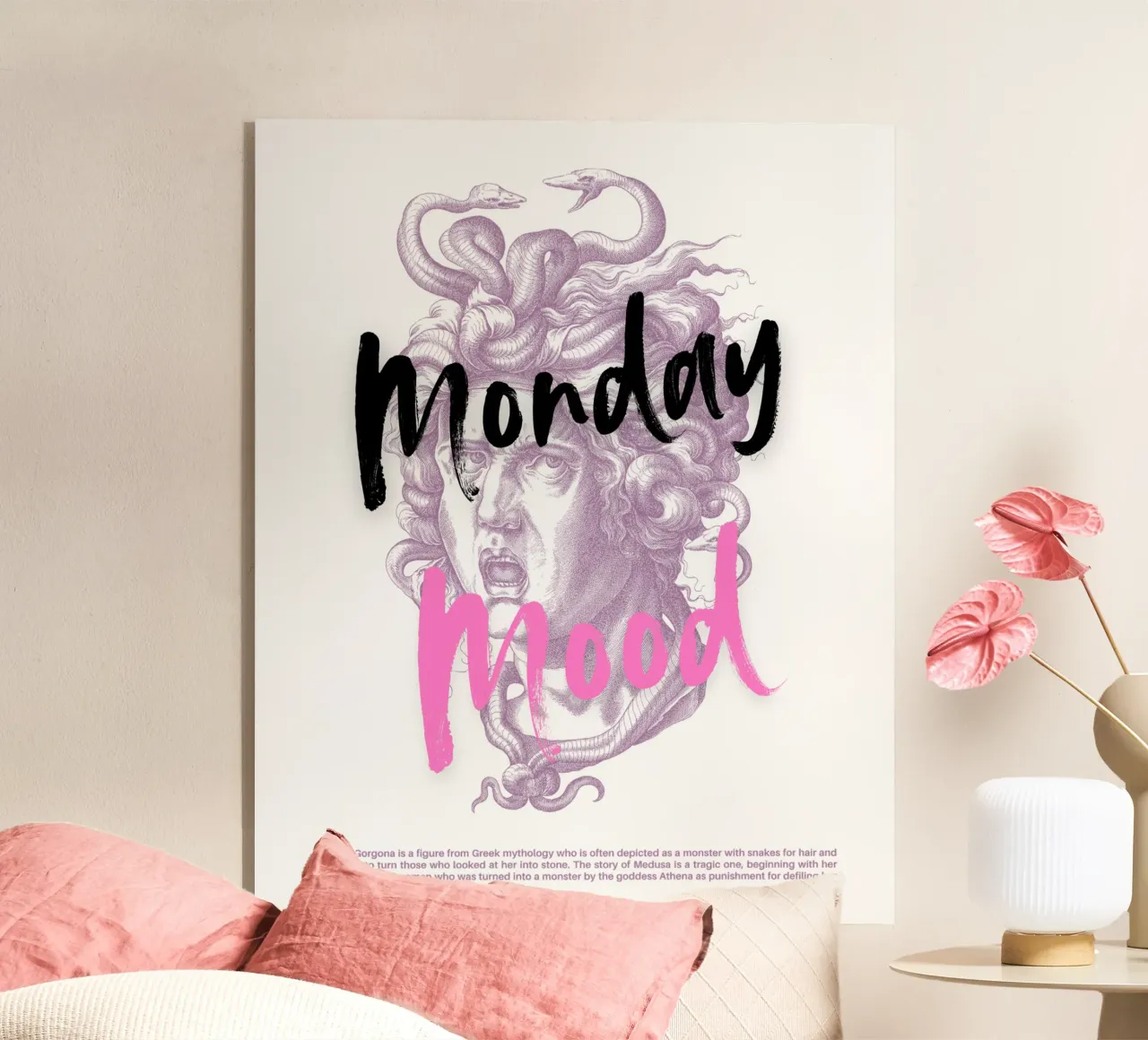 MONDAY MOOD plexiglass da Einfach Uebel