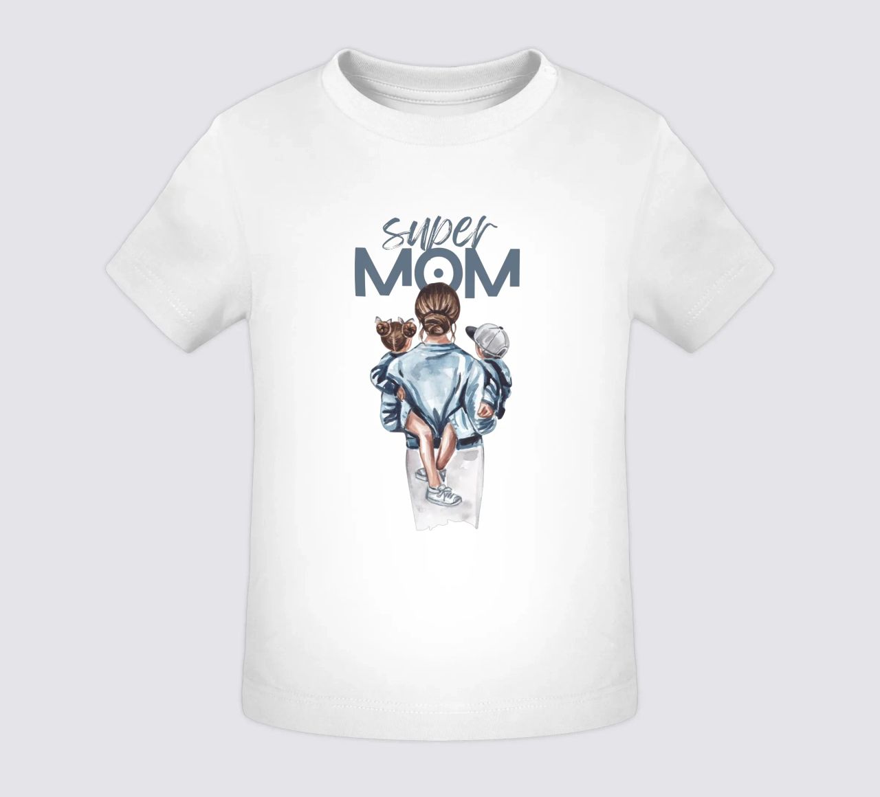 SUPER MOM maglietta neonato da Einfach Uebel