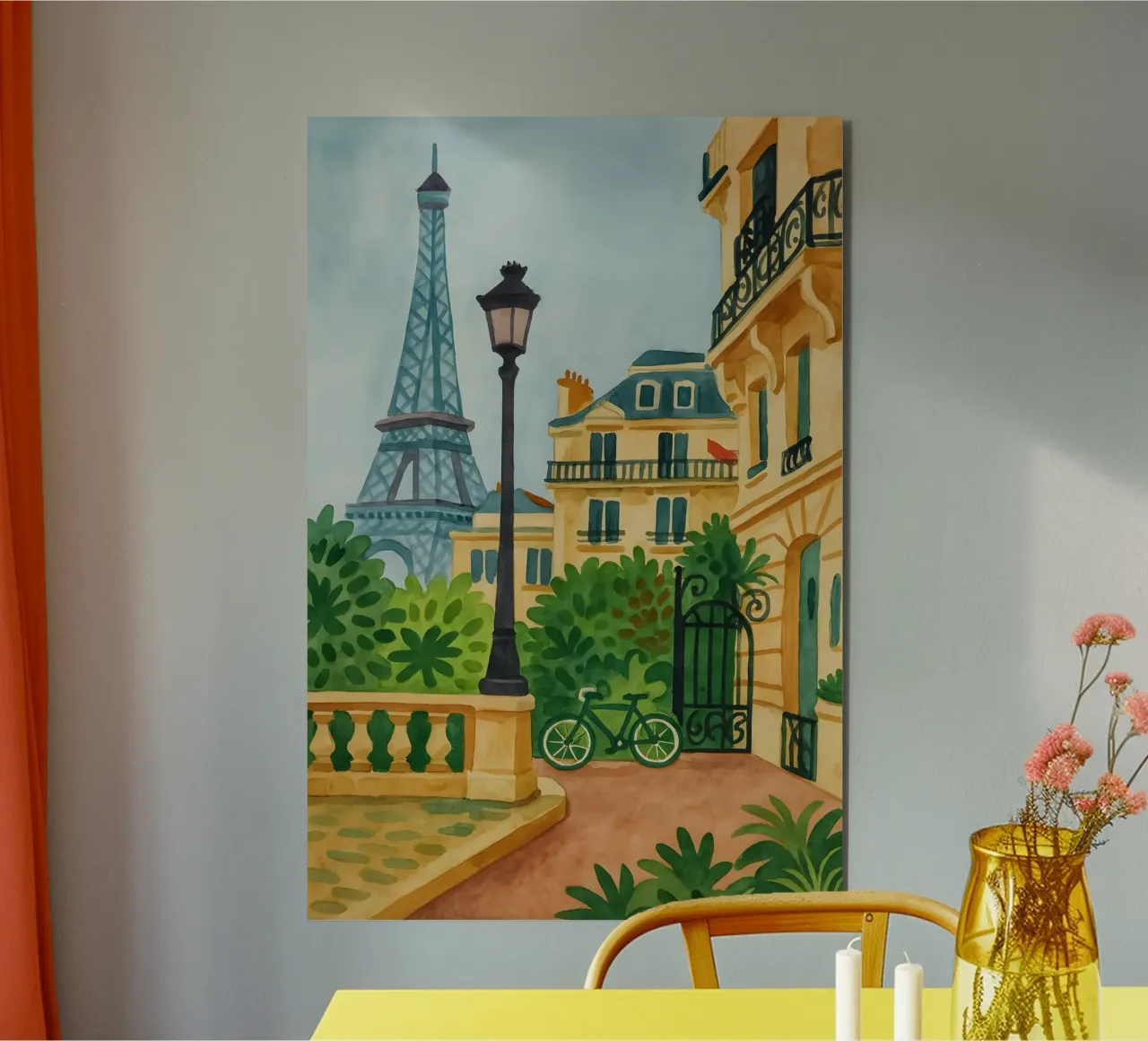 Torre Eiffel di Parigi alluminio dibond da Aquarevo