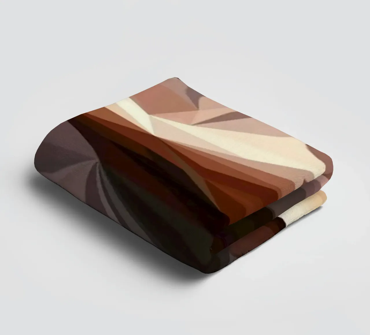 Man eat burger asciugamano da bagno da Low poly art