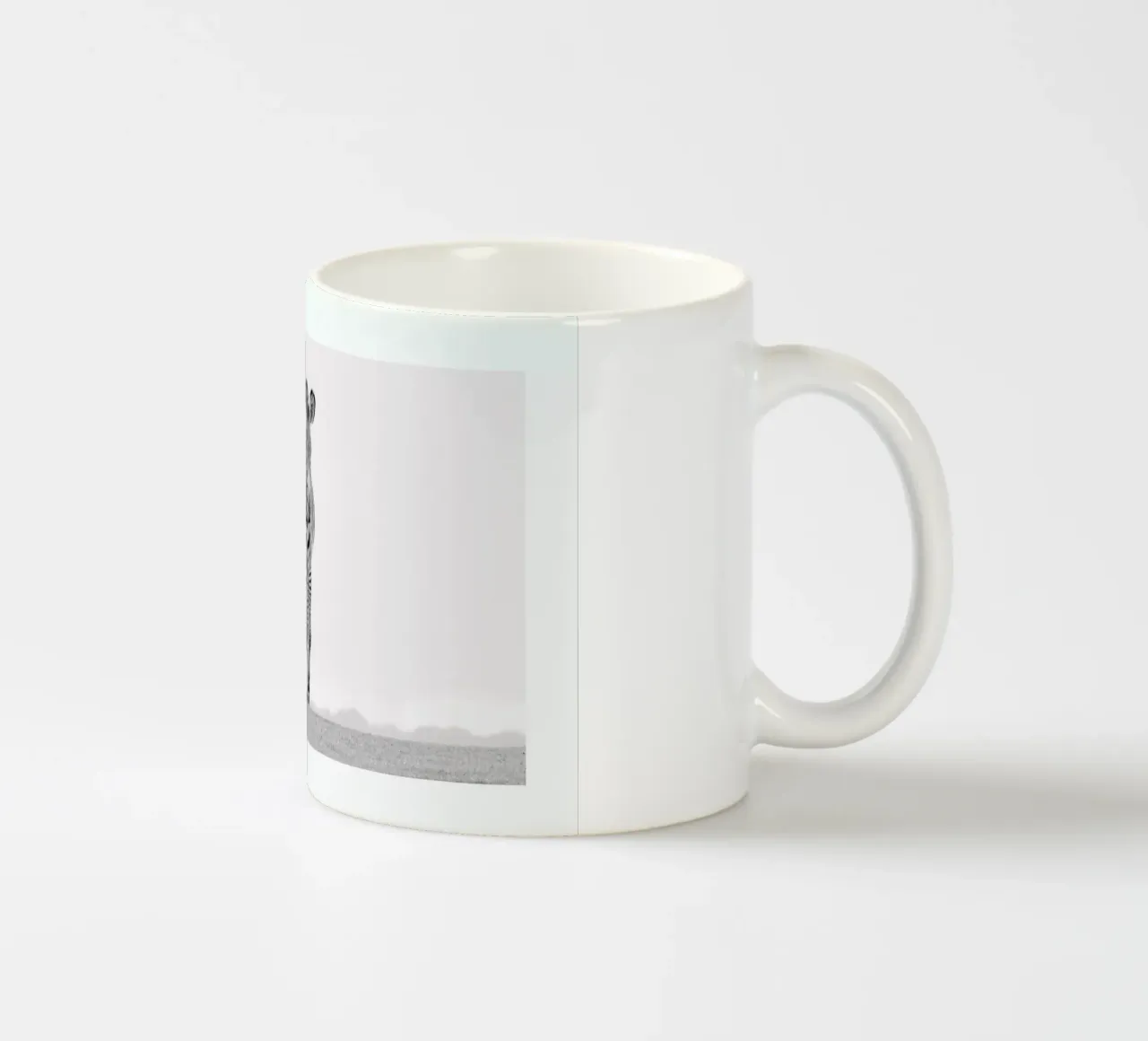 White Stripes tazza in ceramica da Natural Kingdom