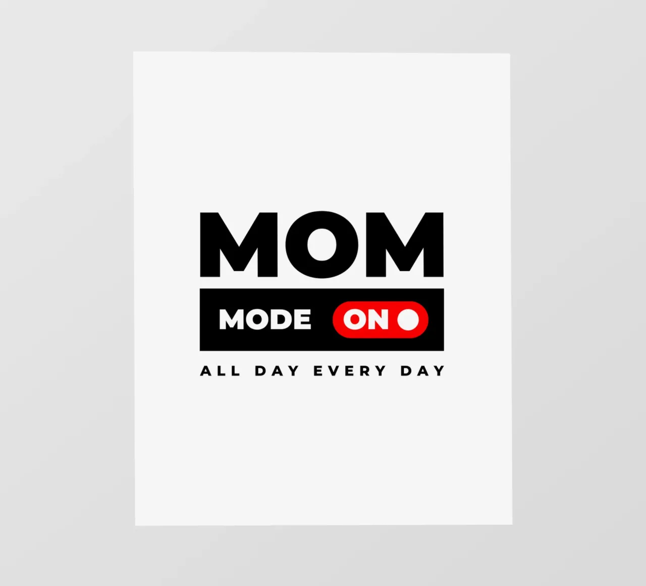 MOM MODE telo in pvc da Einfach Uebel