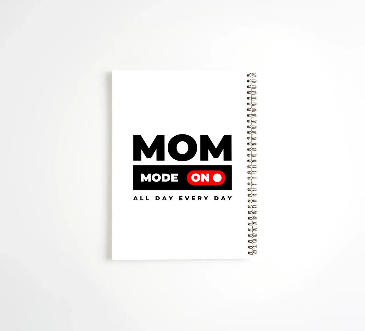 MOM MODE spiral notebook by Einfach Uebel