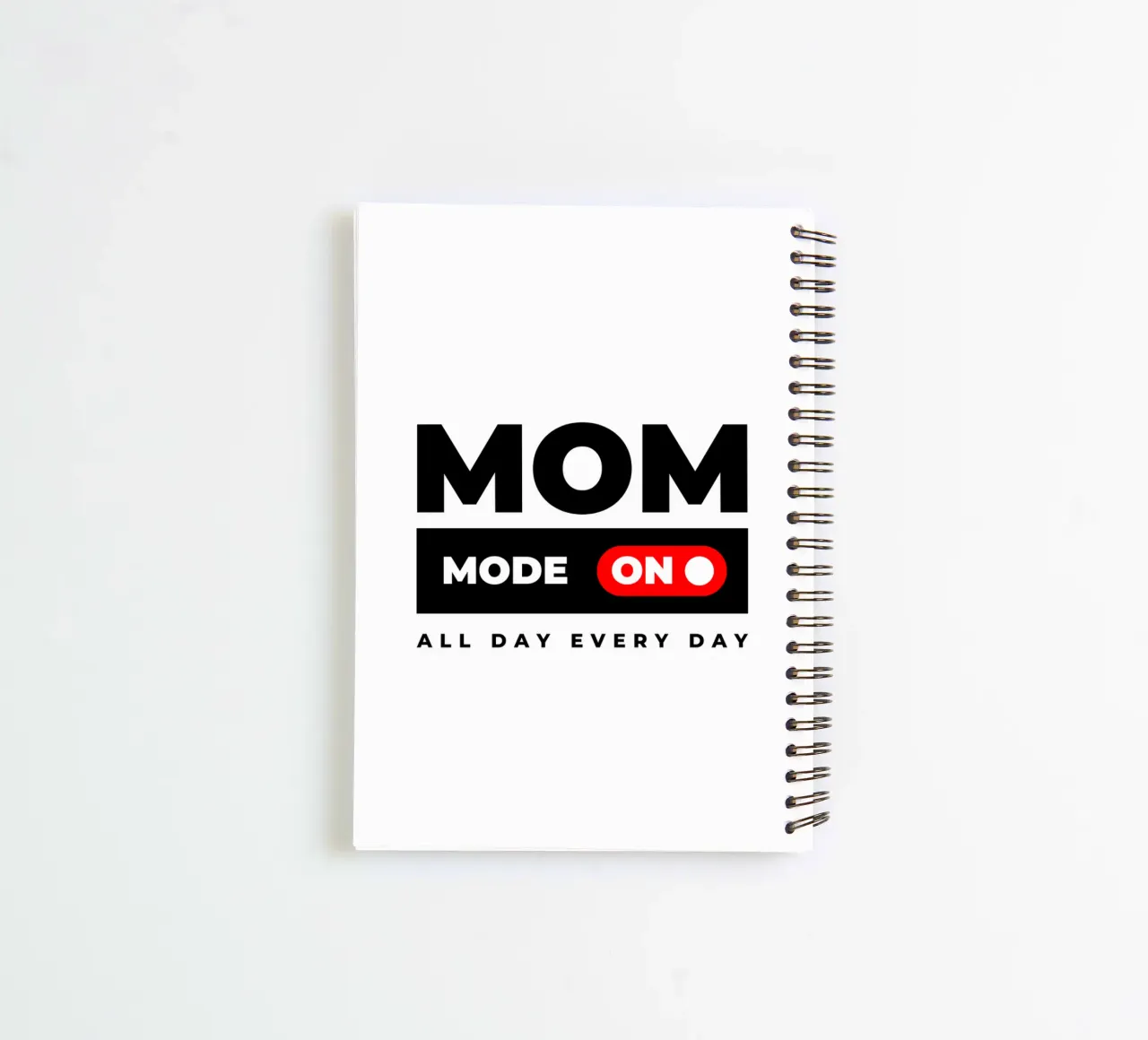 MOM MODE spiral notebook by Einfach Uebel