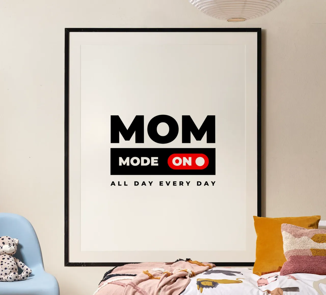 MOM MODE poster by Einfach Uebel