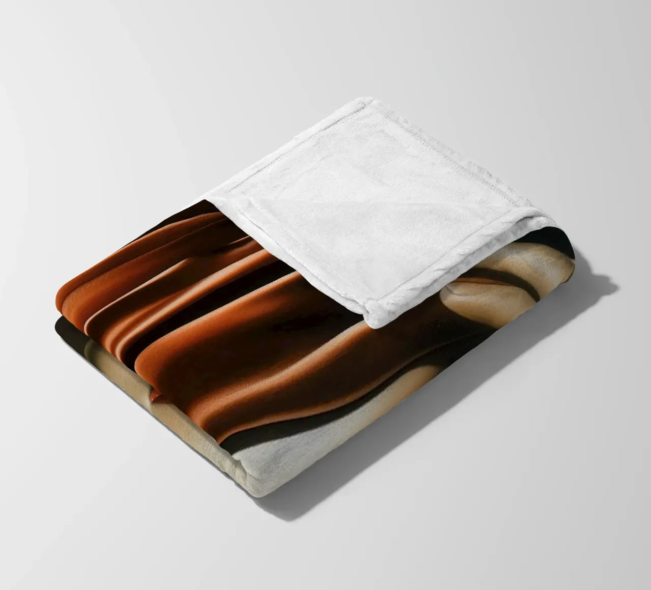 The red blindfold Fleecedecke von Carinaprint