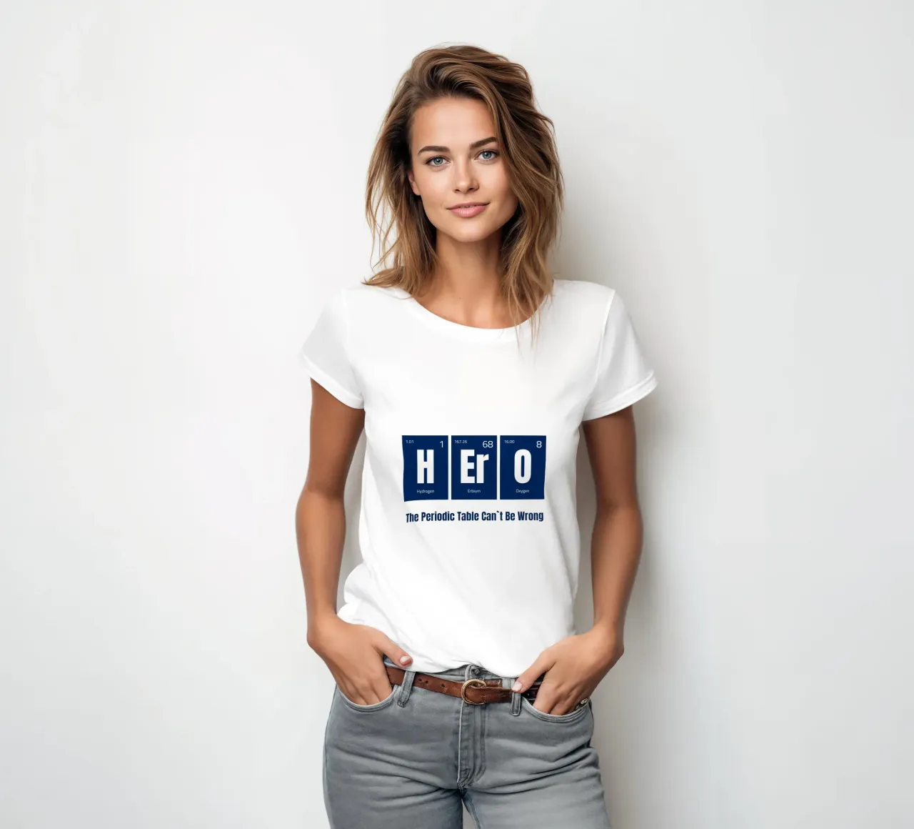 HERO women's fitted t-shirt by Einfach Uebel