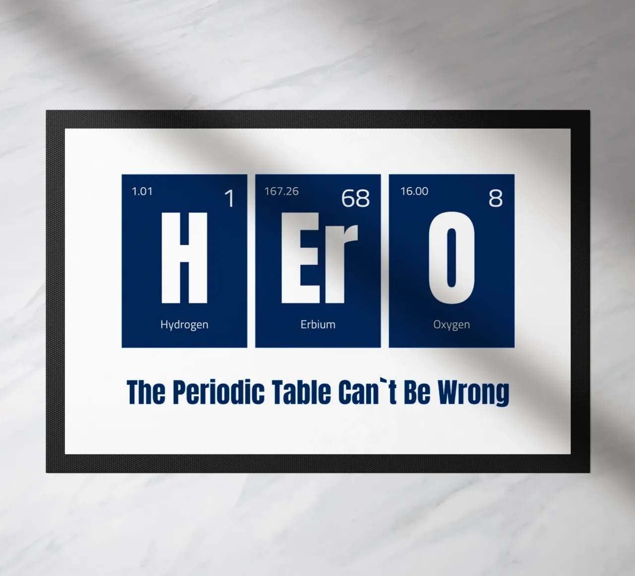 HERO doormat by Einfach Uebel