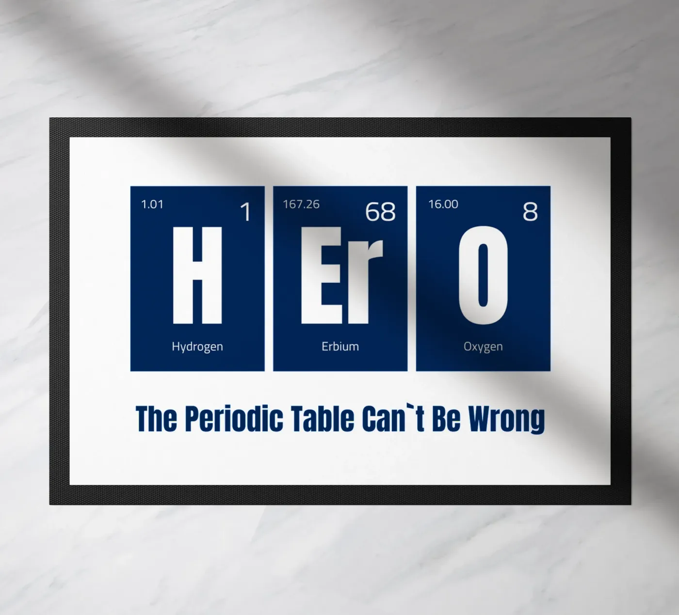 HERO deurmat van SMRT STUDIO