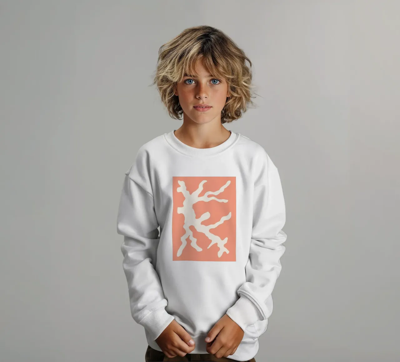 Astratto minimalista felpa bambino da MODERN NUANCE