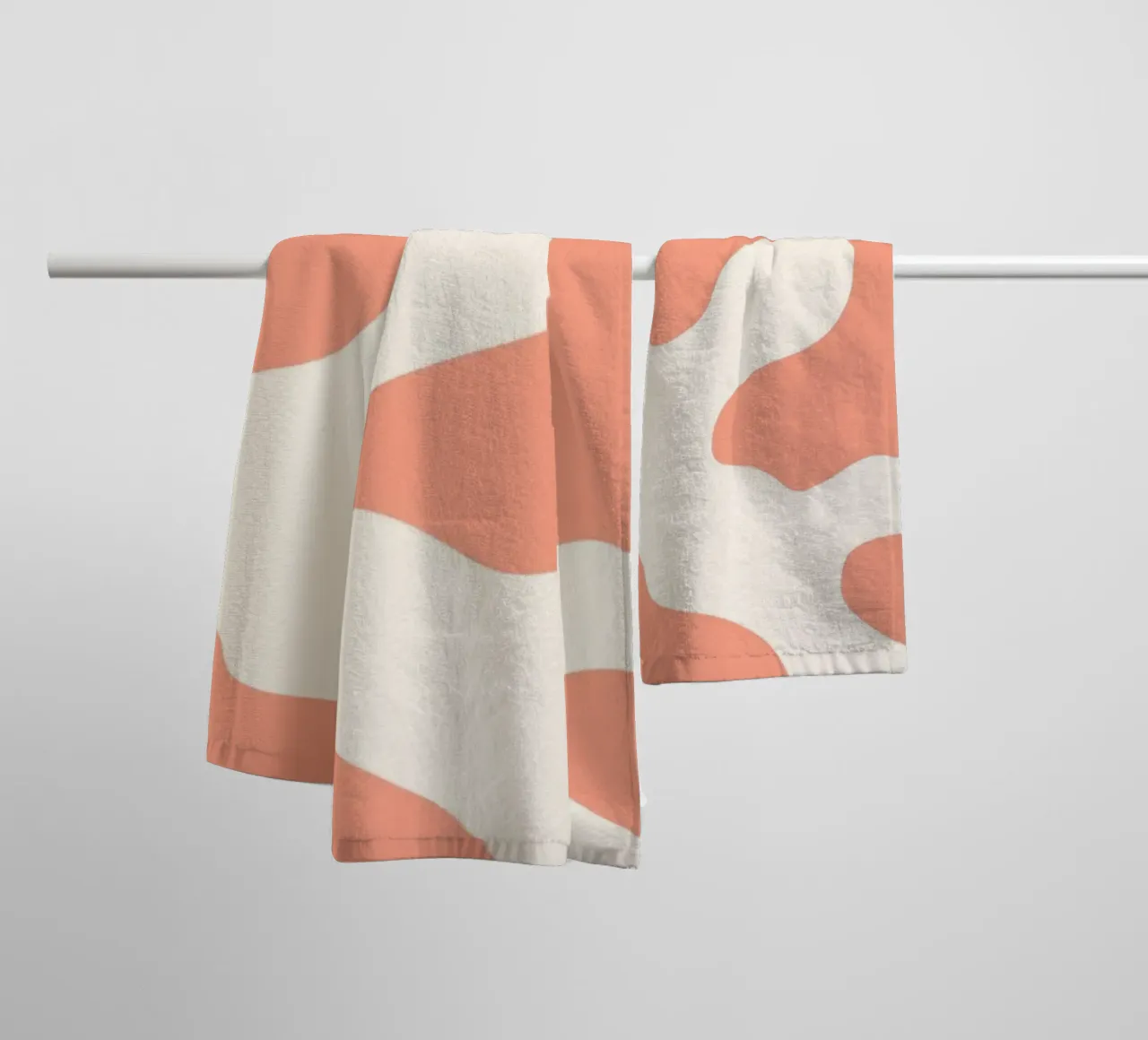 Abstract Minimalist towel by MODERN NUANCE