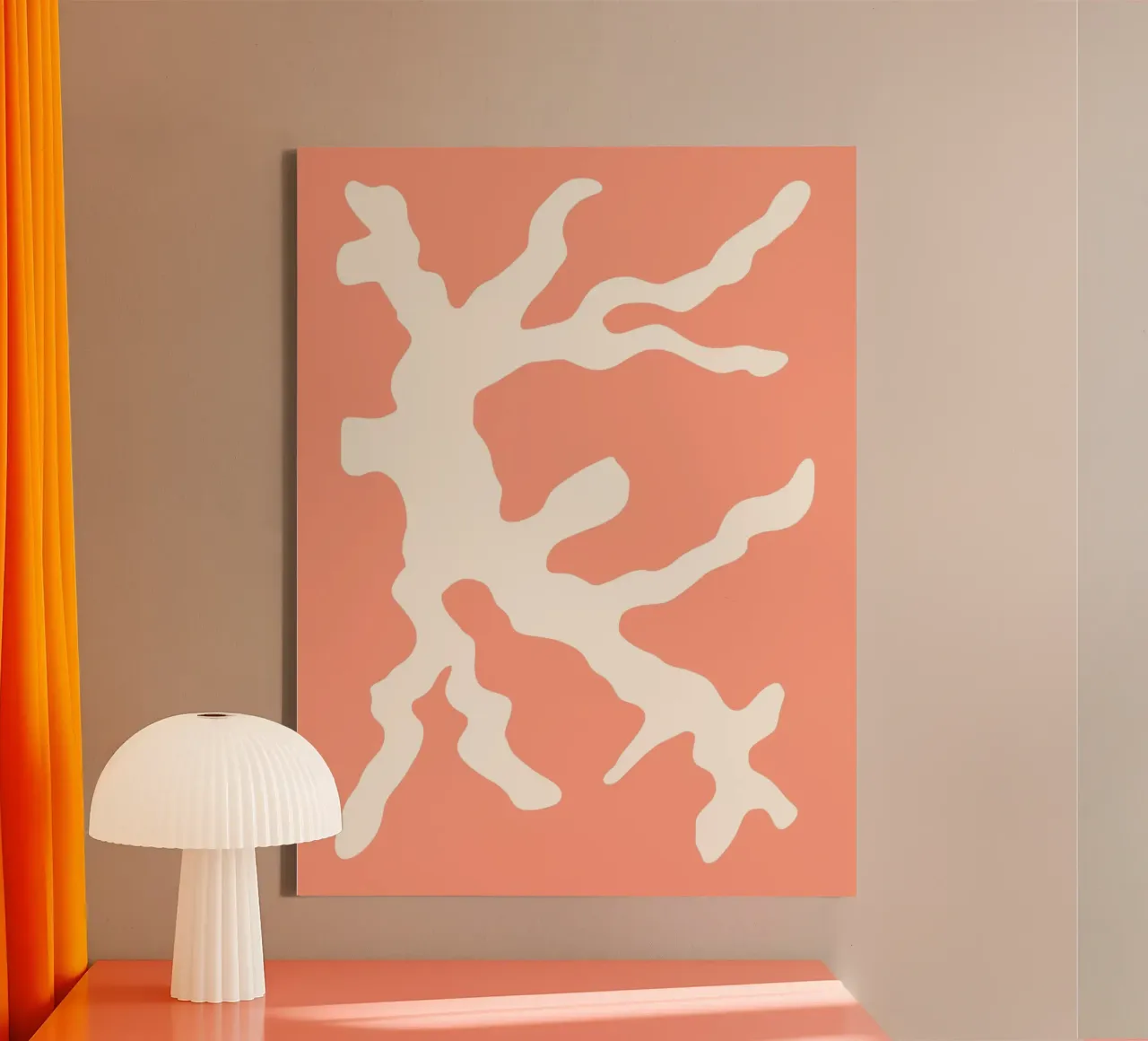 Abstract Minimalist canvas by MODERN NUANCE