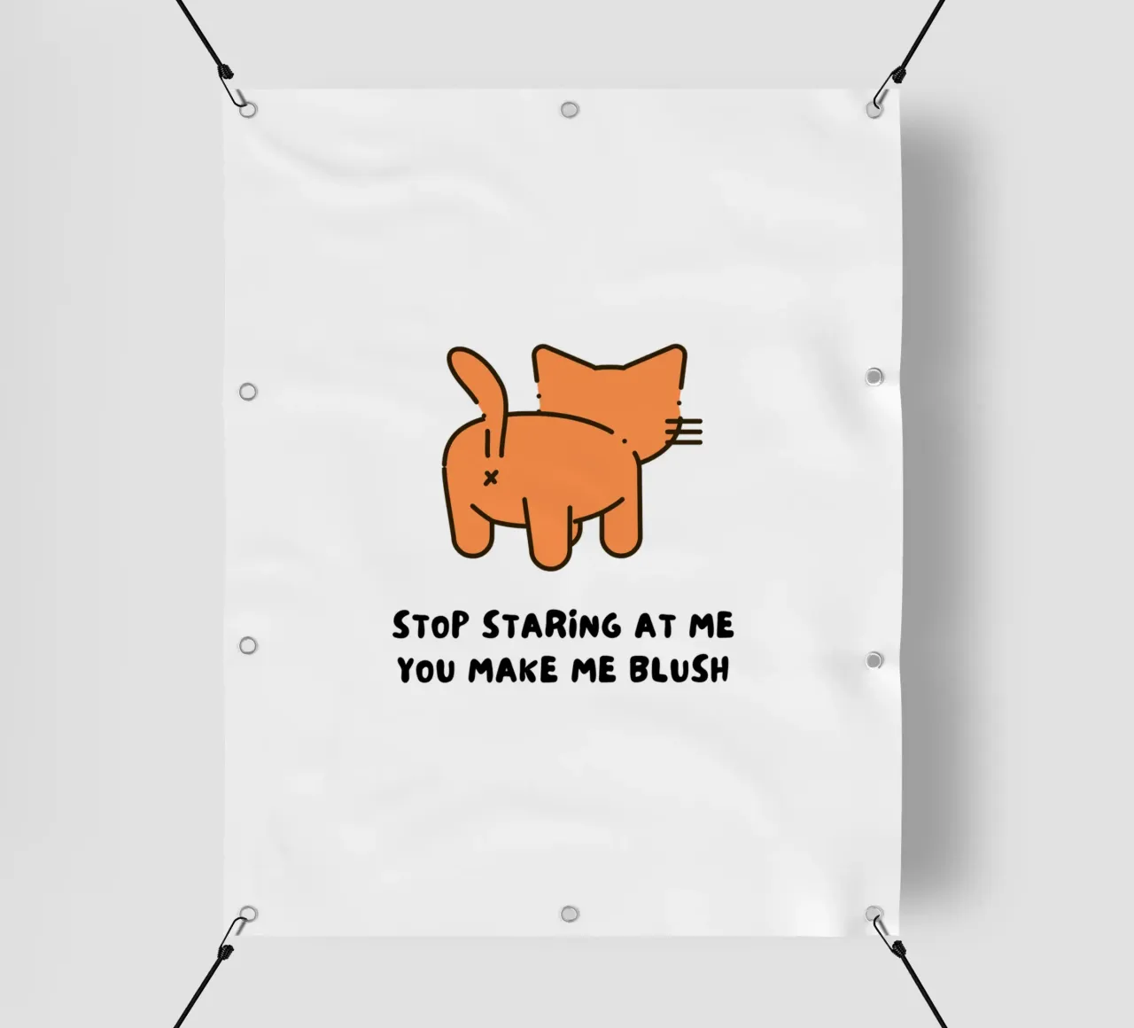 STOP STARING AT ME telo in pvc da Einfach Uebel