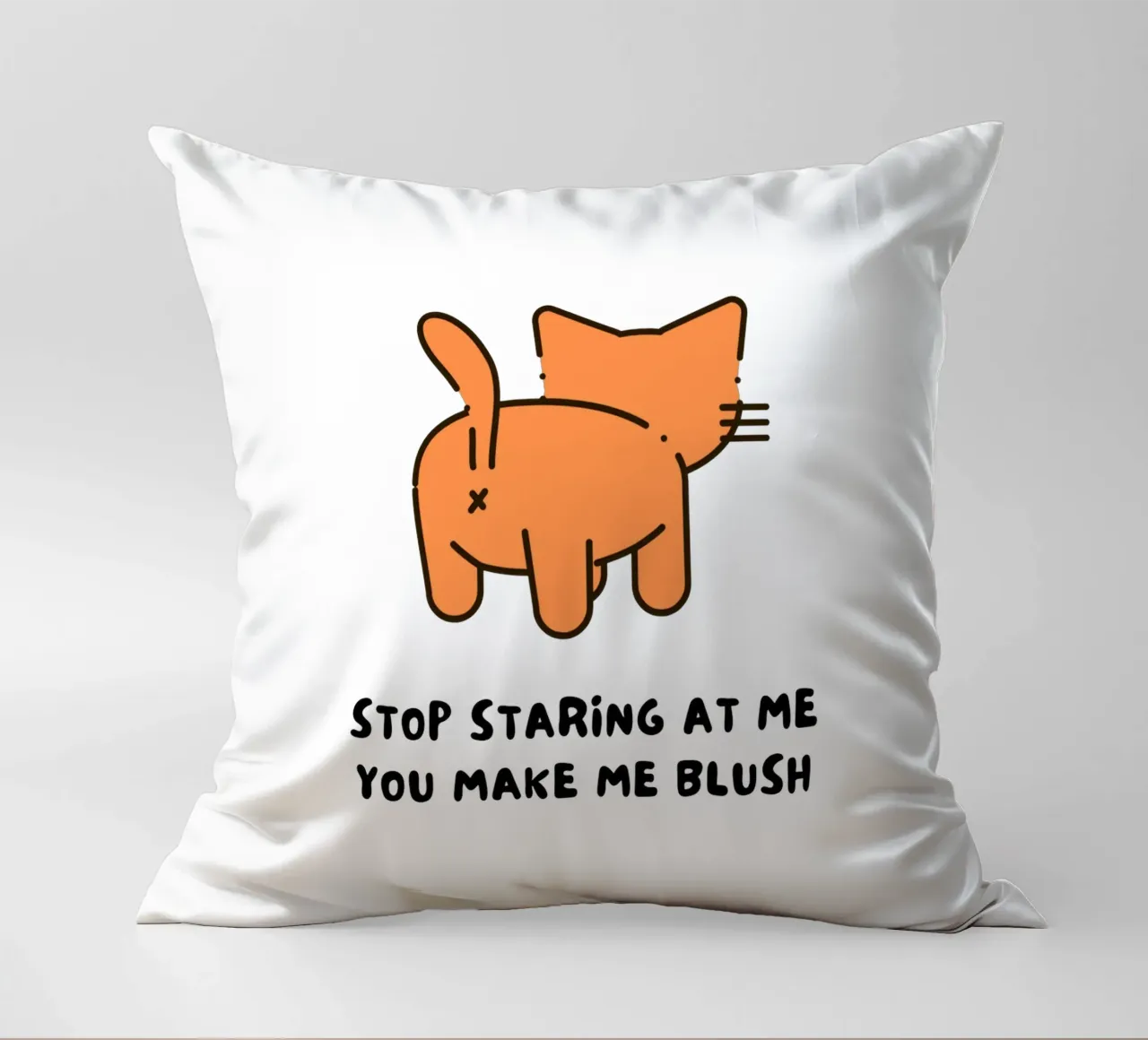 STOP STARING AT ME cuscino da Einfach Uebel