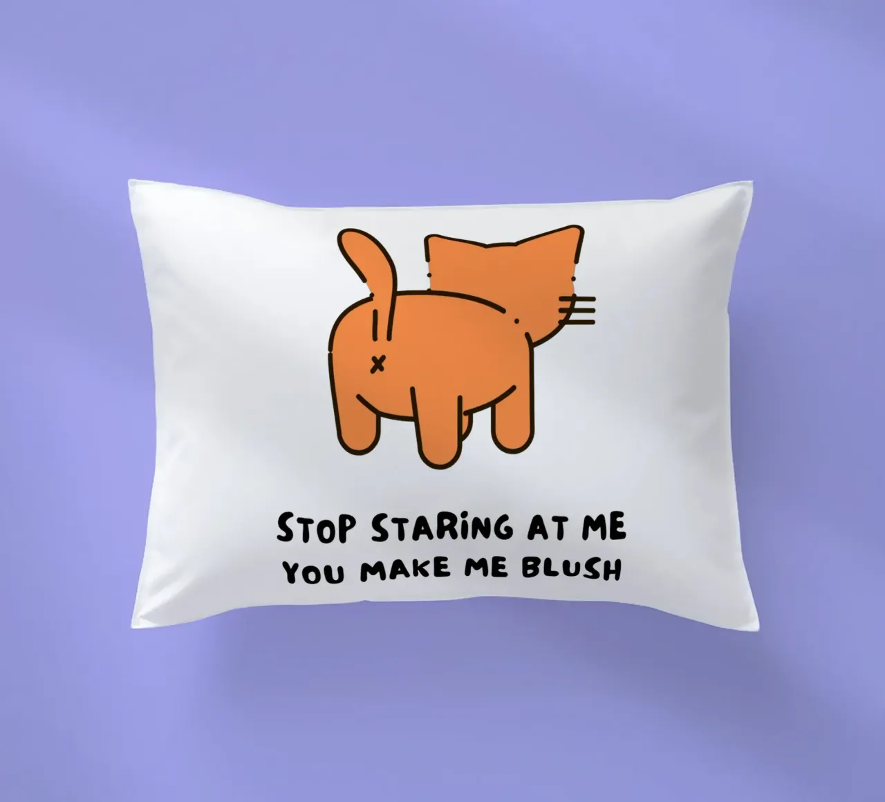 STOP STARING AT ME cuscino da Einfach Uebel