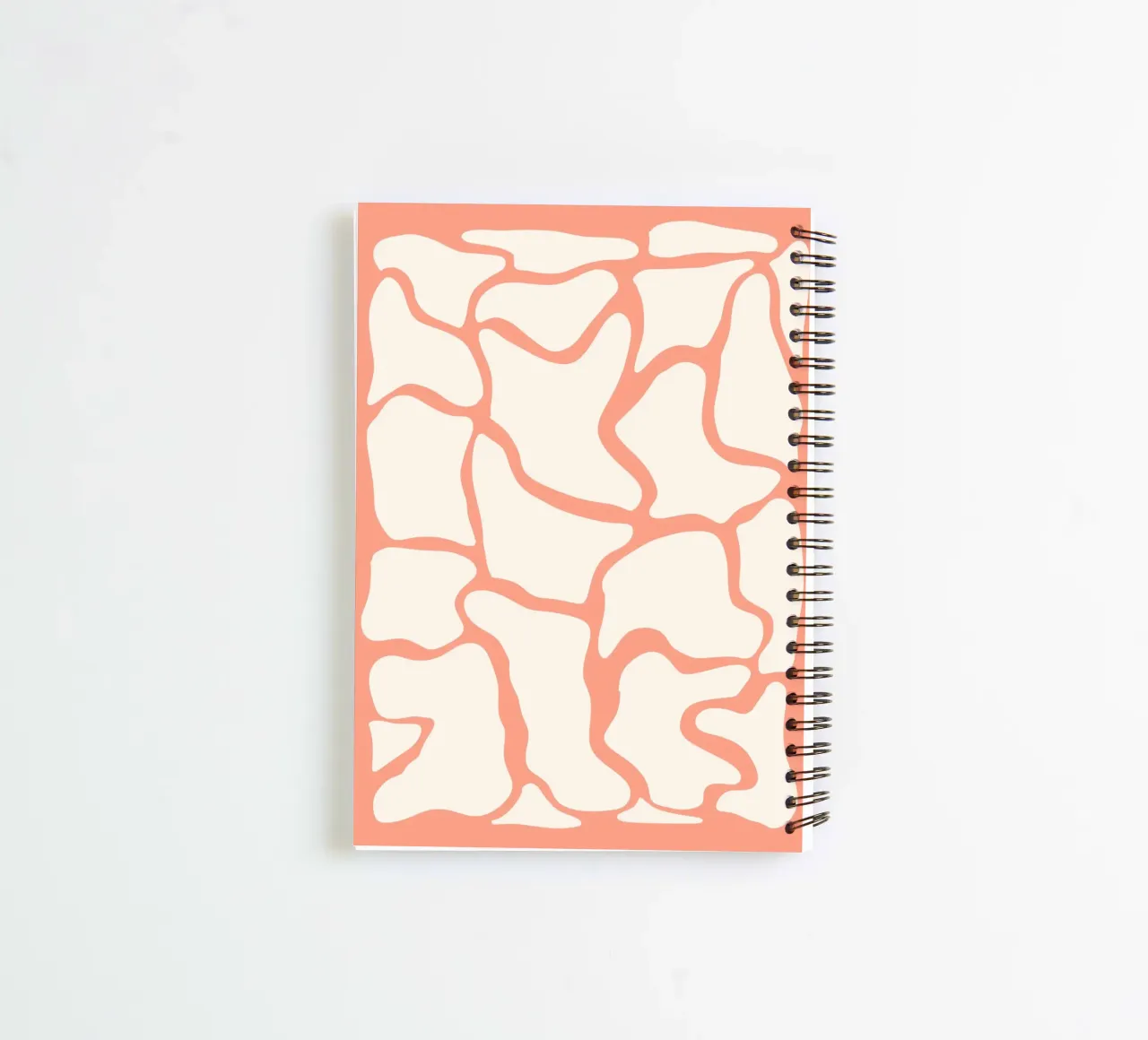 Abstract Shapes spiral notebook by MODERN NUANCE