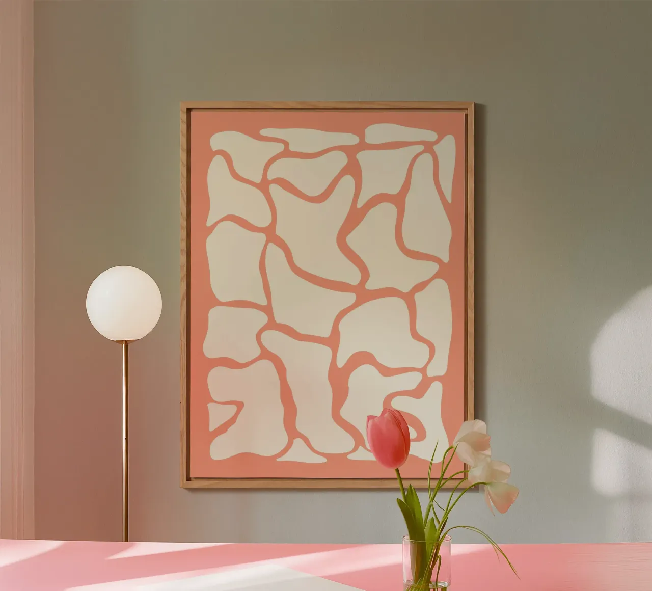Forme astratte alluminio dibond da MODERN NUANCE