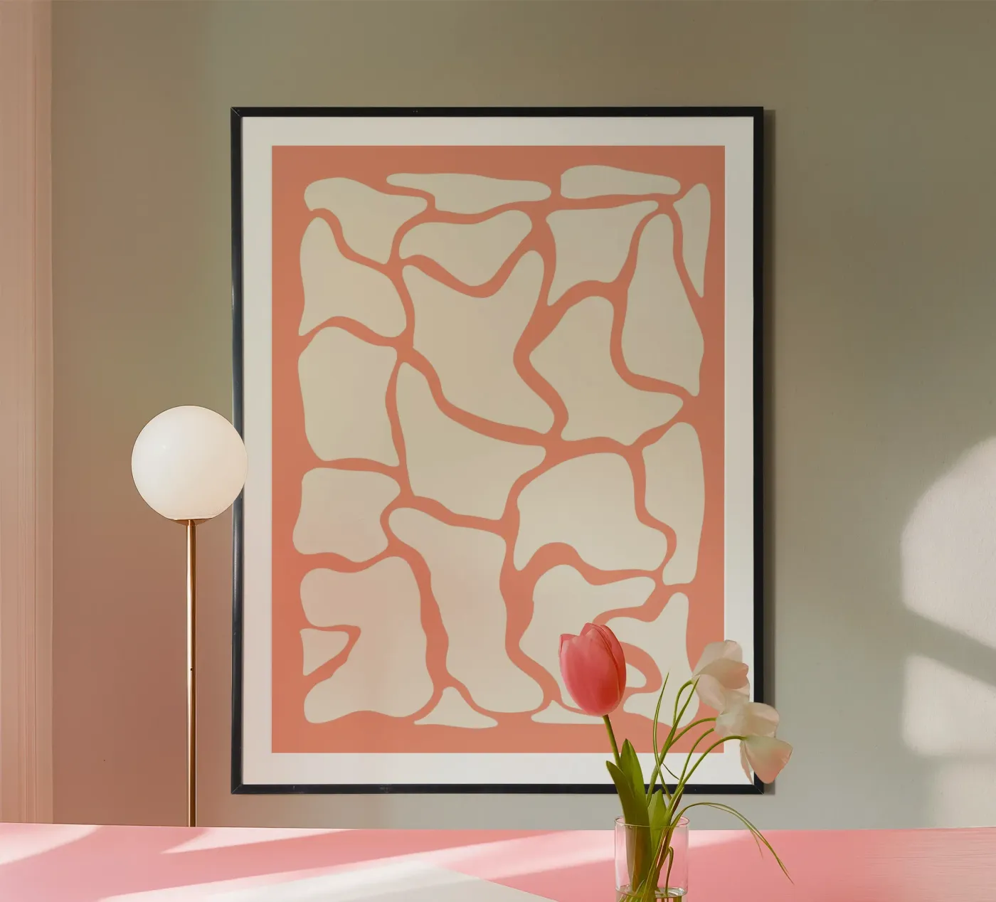 Abstract Shapes poster by MODERN NUANCE