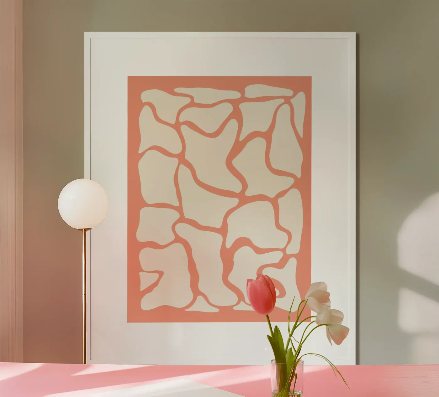 Abstract Shapes poster by MODERN NUANCE