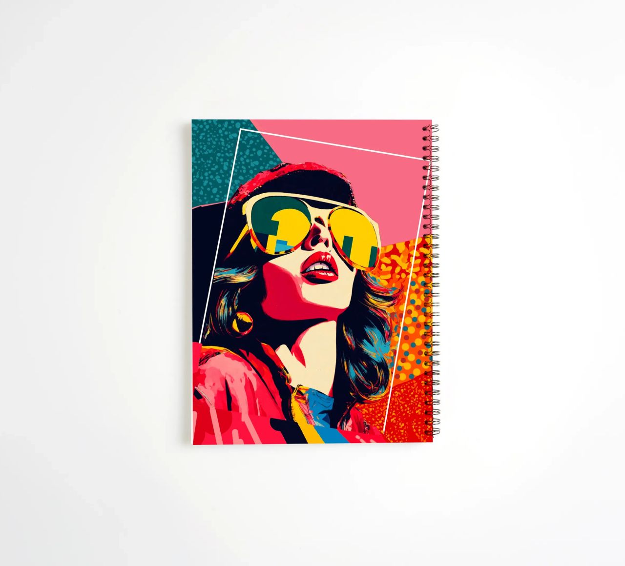 Outside the Box spiral notebook by Eni Brandon