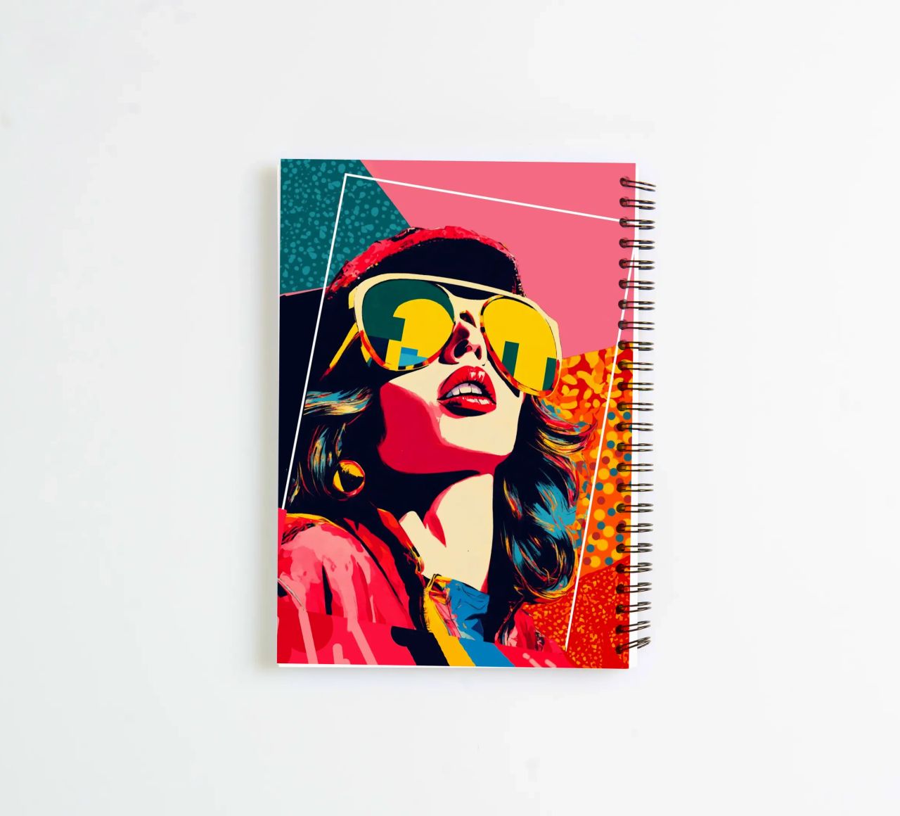 Outside the Box spiral notebook by Eni Brandon