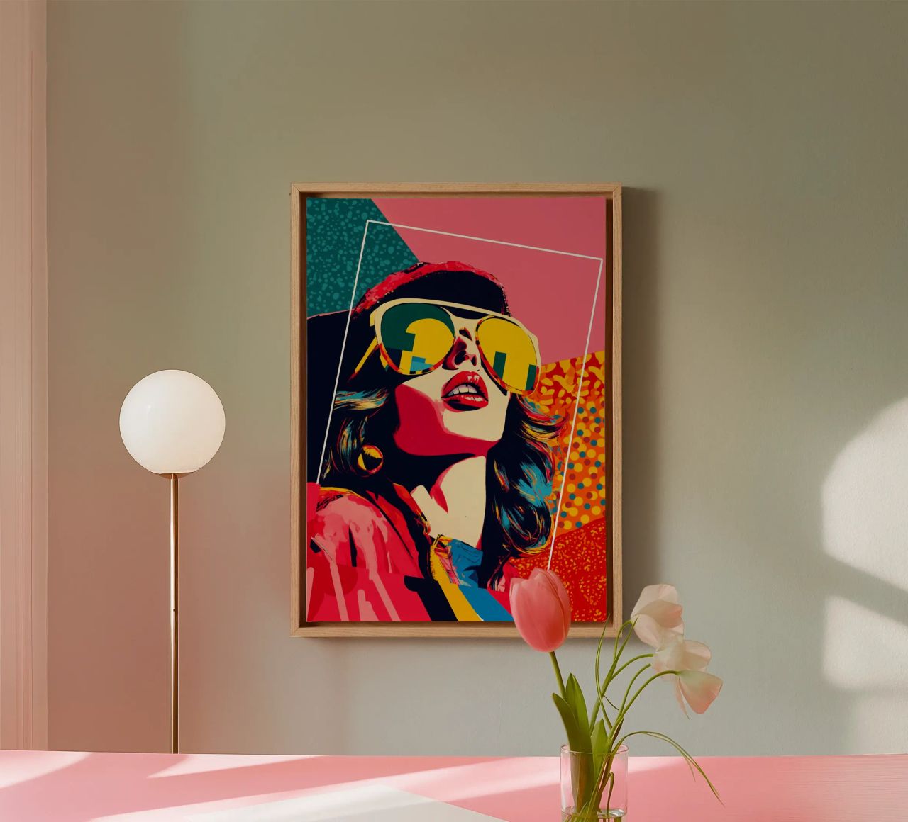 Outside the Box canvas by Eni Brandon