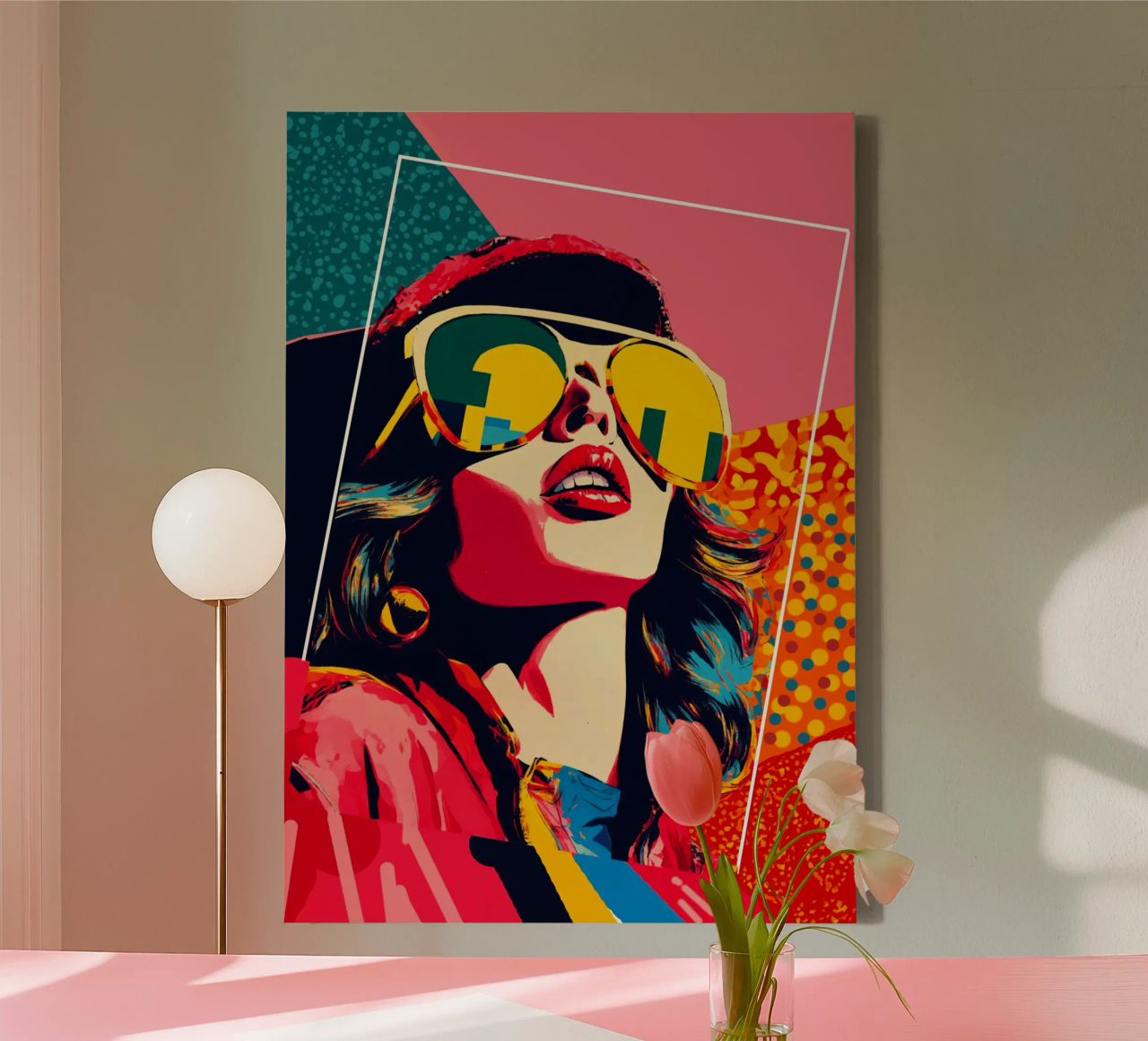 Outside the Box canvas by Eni Brandon