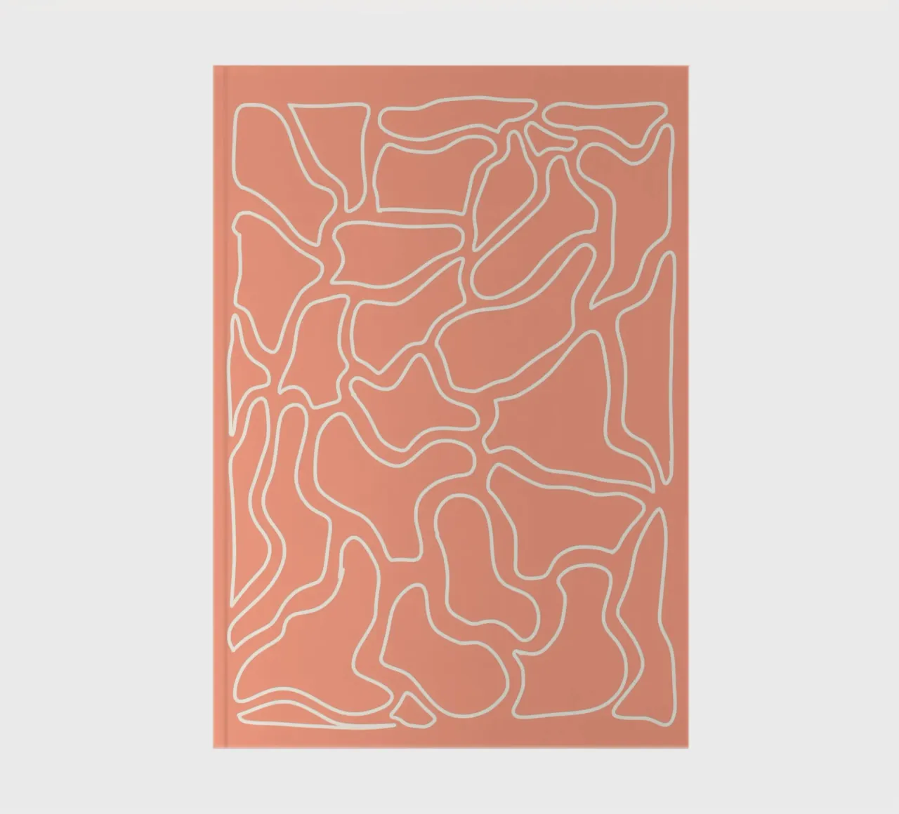 Minimalist Line Motif notebook by MODERN NUANCE