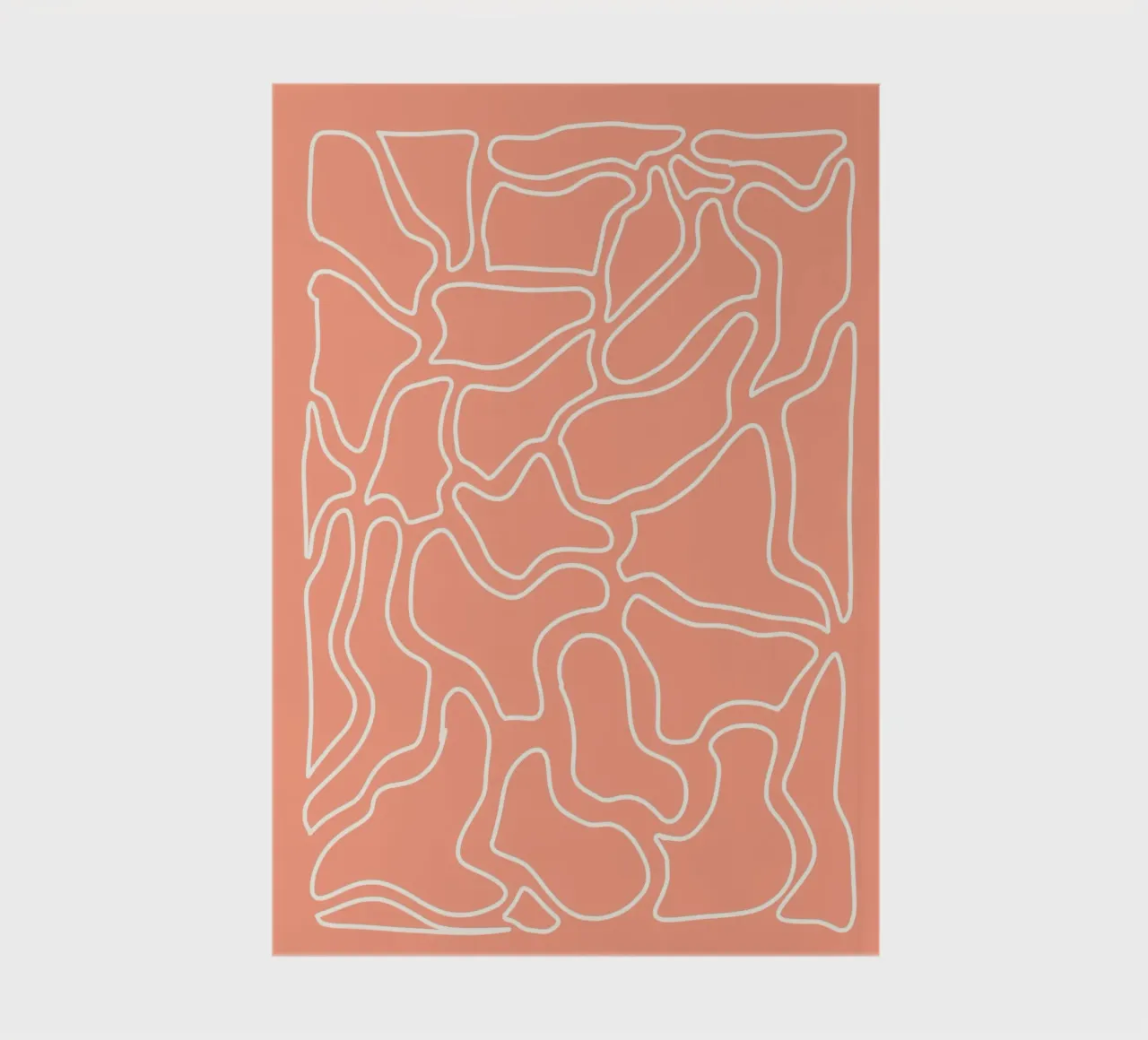 Minimalist Line Motif notebook by MODERN NUANCE