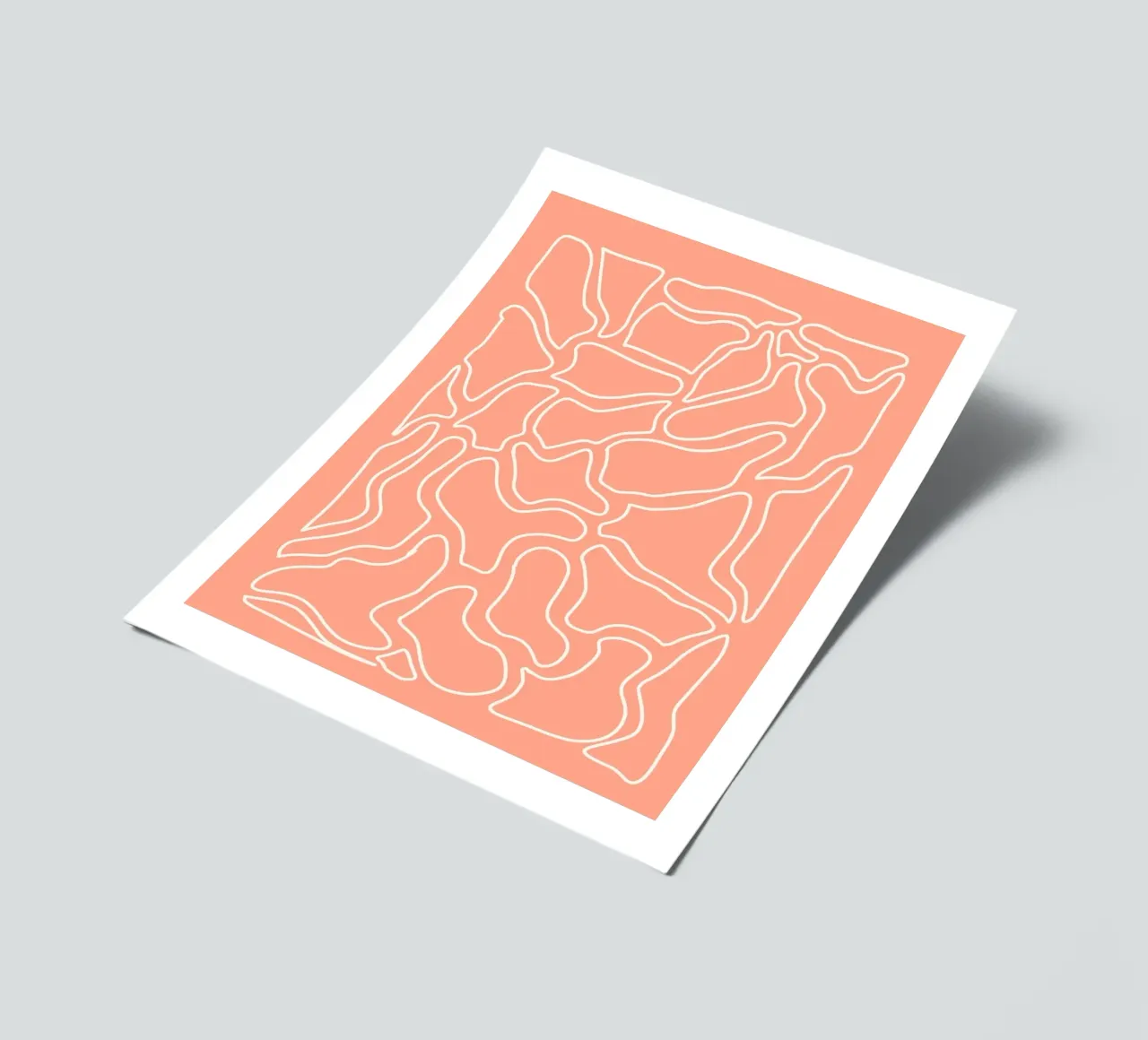 Minimalist Line Motif Stickerbogen von MODERN NUANCE