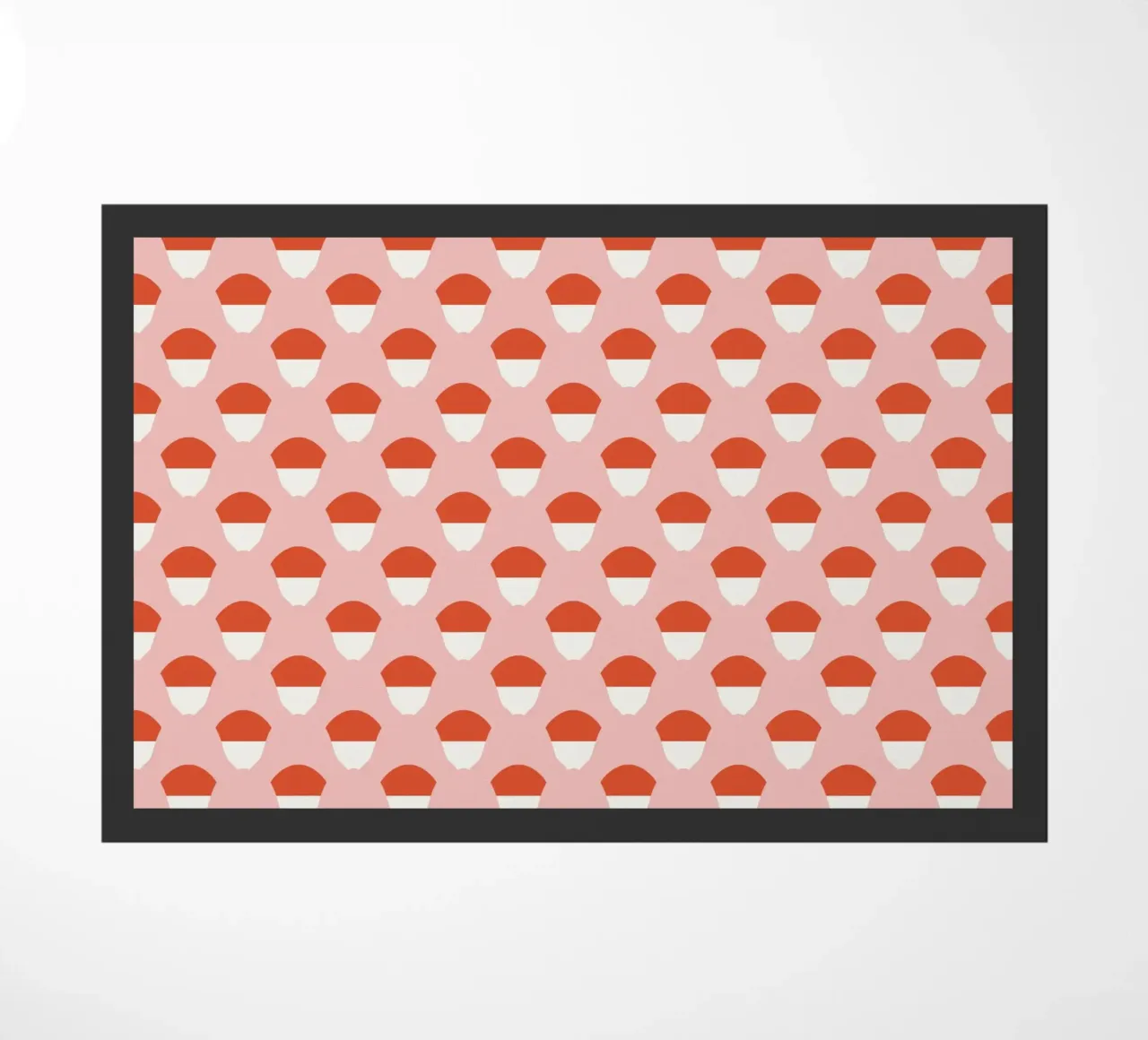 Acorn seamless pattern doormat by Little Dean