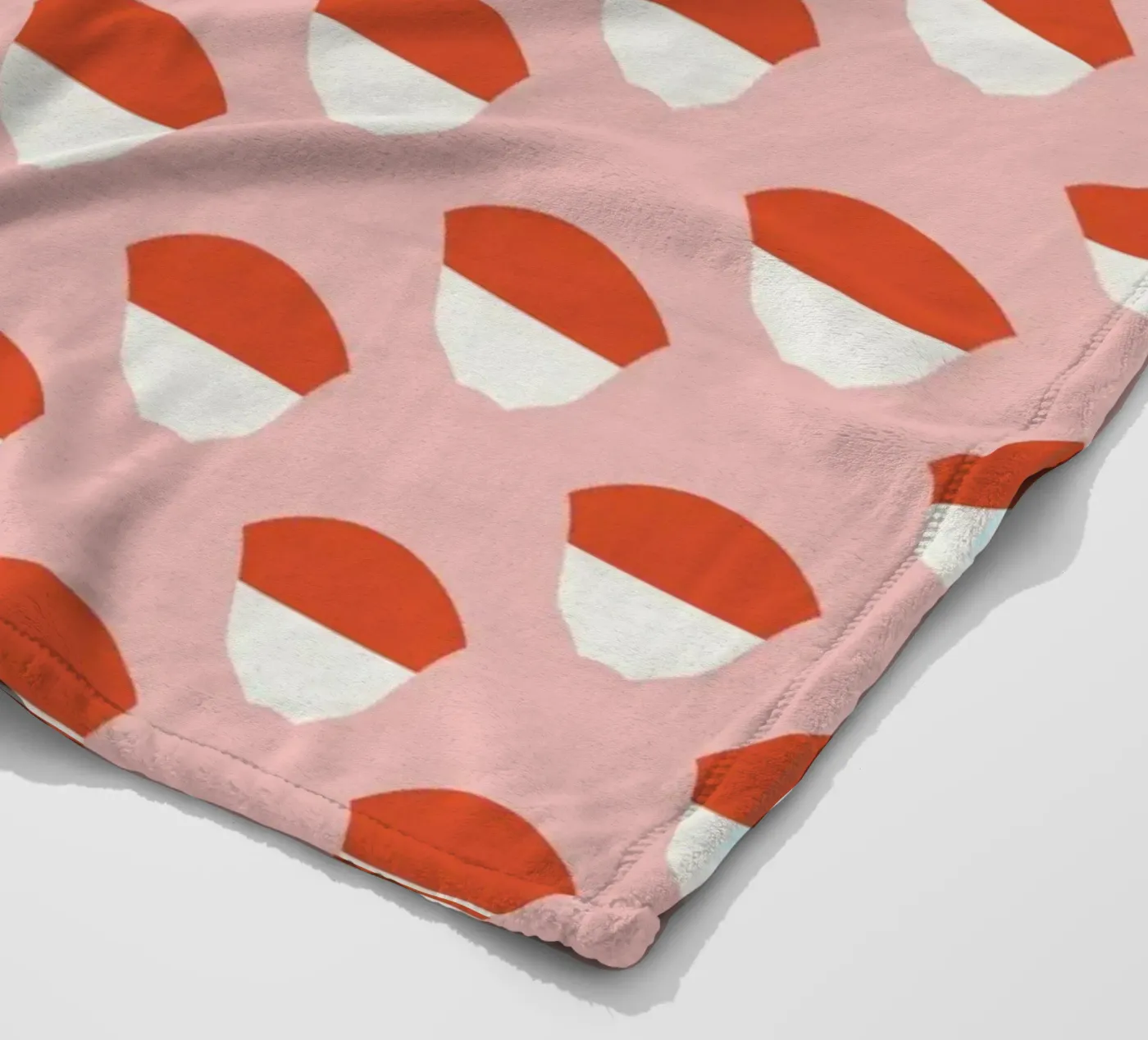 Acorn seamless pattern Fleecedecke von Little Dean