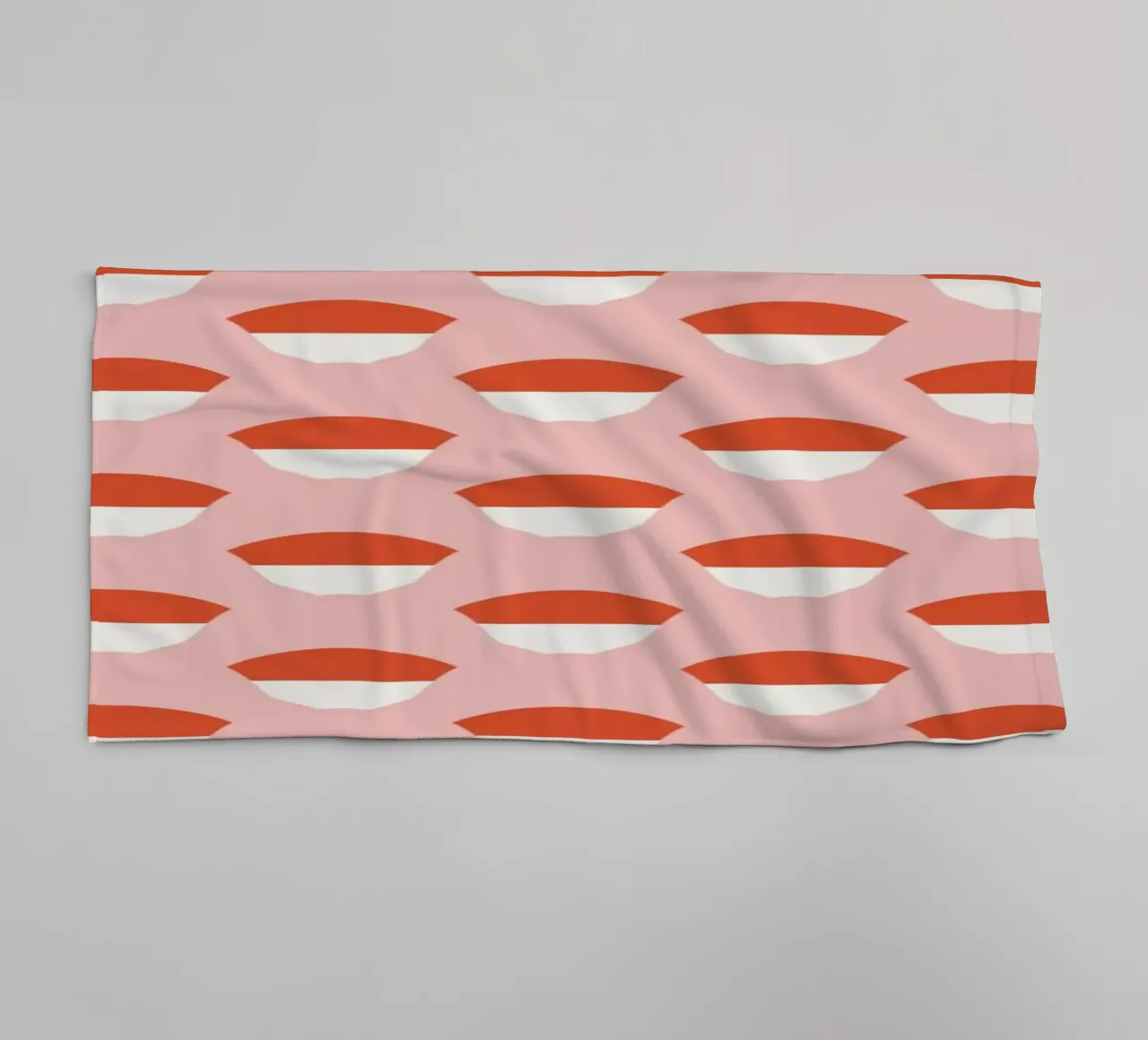 Acorn seamless pattern towel by Little Dean