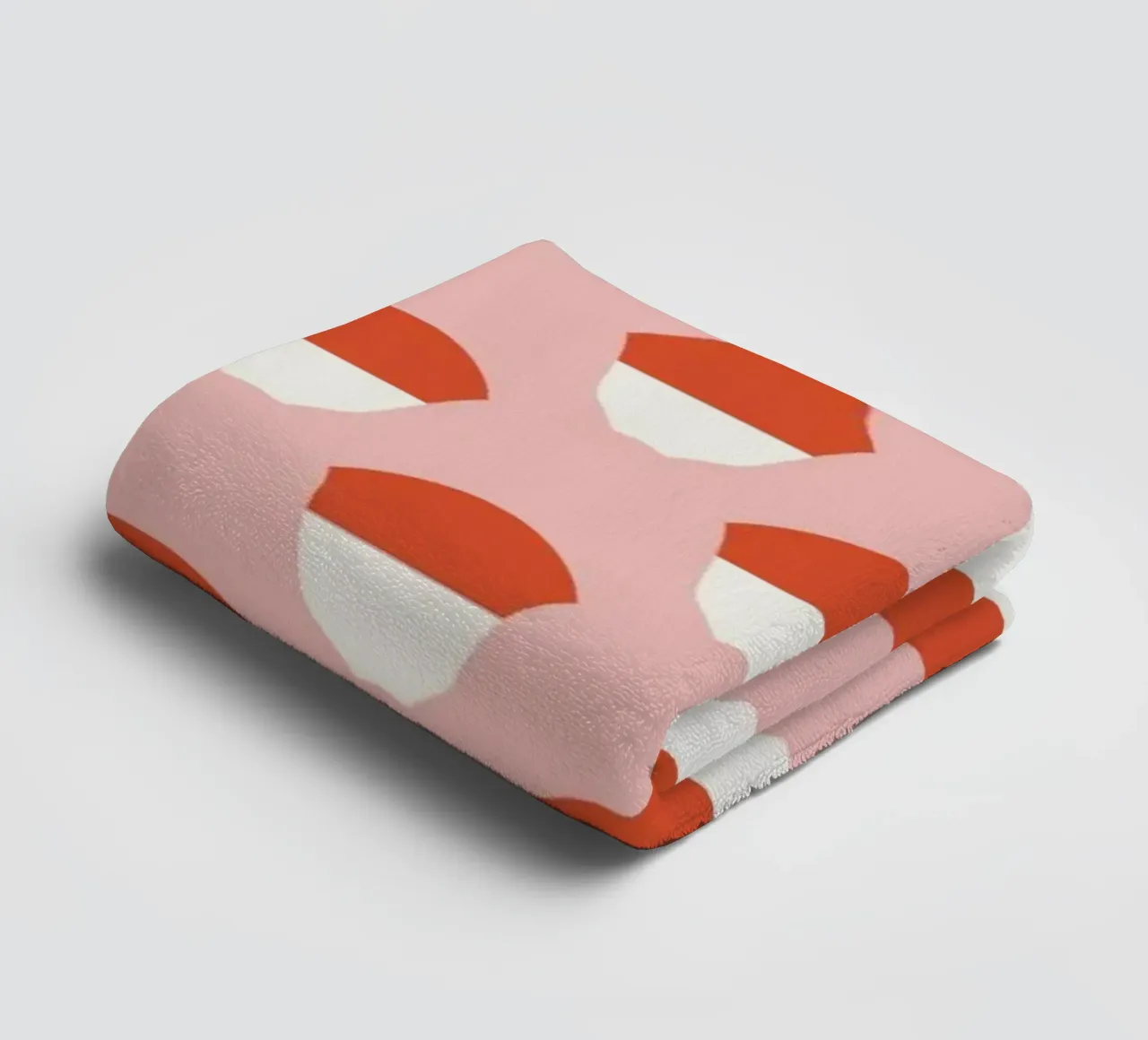 Acorn seamless pattern towel by Little Dean