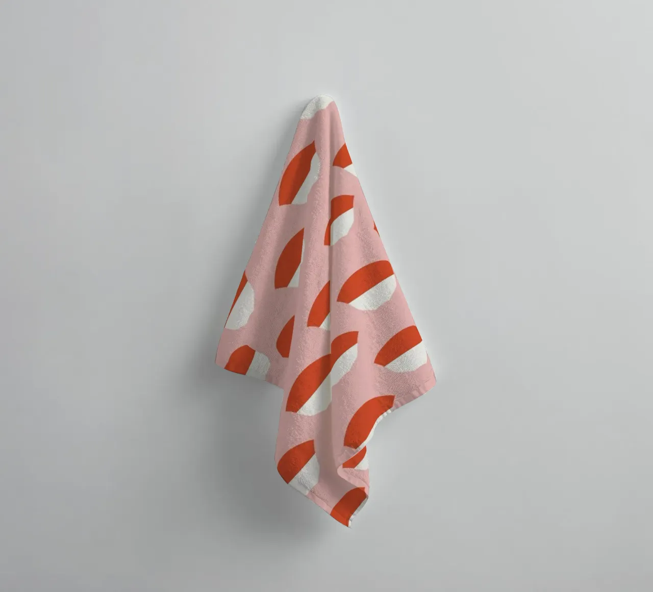 Acorn seamless pattern towel by Little Dean