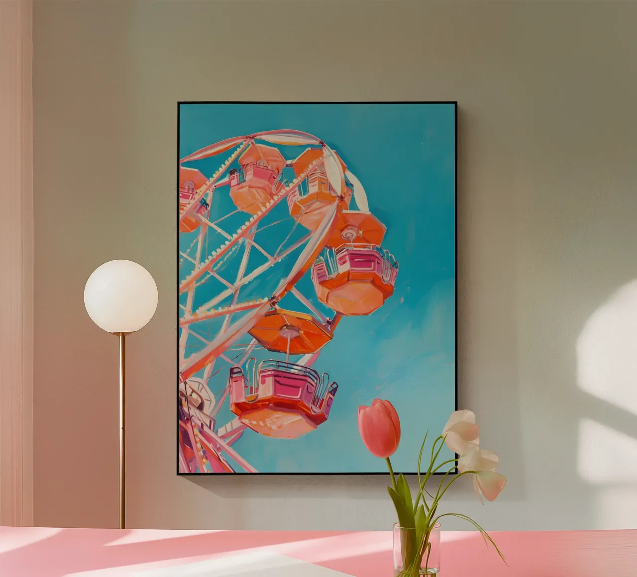 The Ferris Wheel plexiglass da Gypsy Galleria