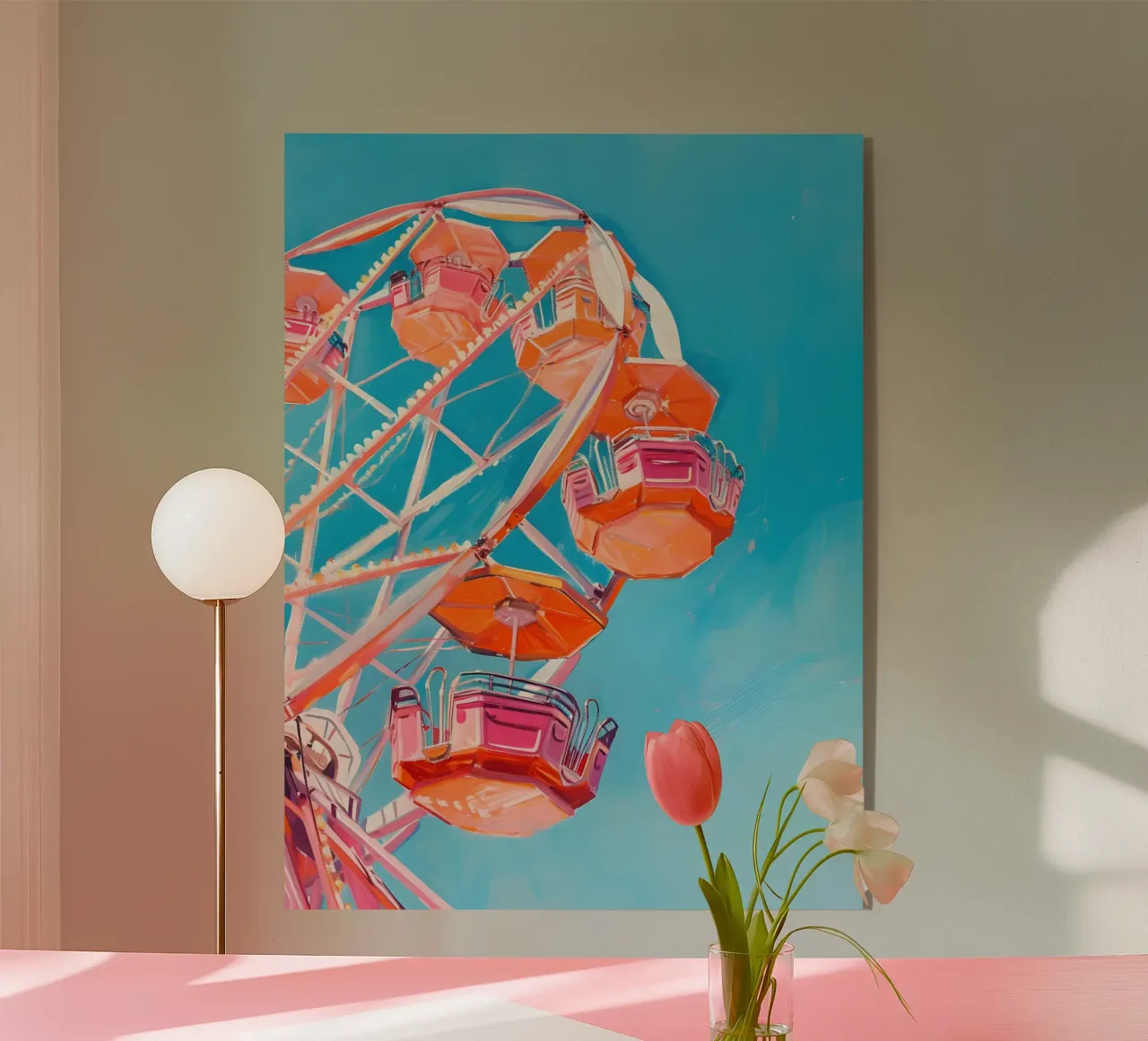 The Ferris Wheel plexiglass da Gypsy Galleria