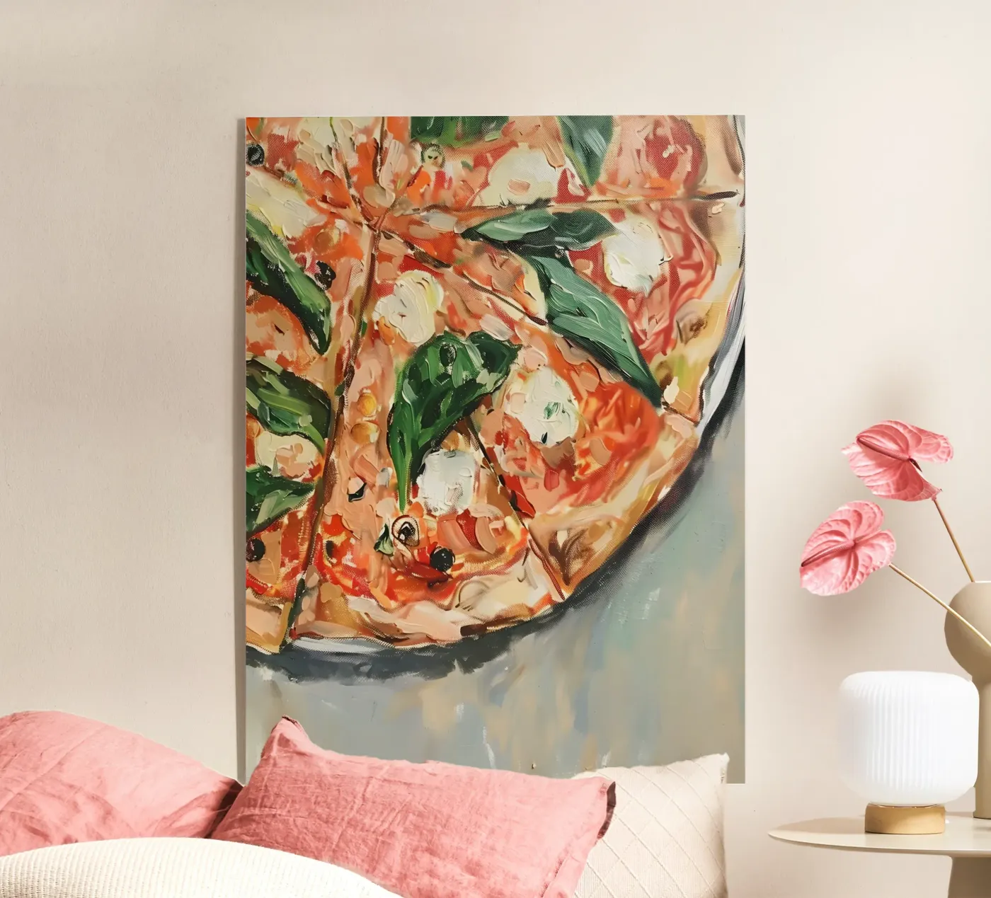The Pizza Acryl-Glas von Gypsy Galleria