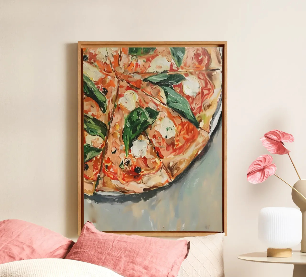The Pizza tela da Gypsy Galleria