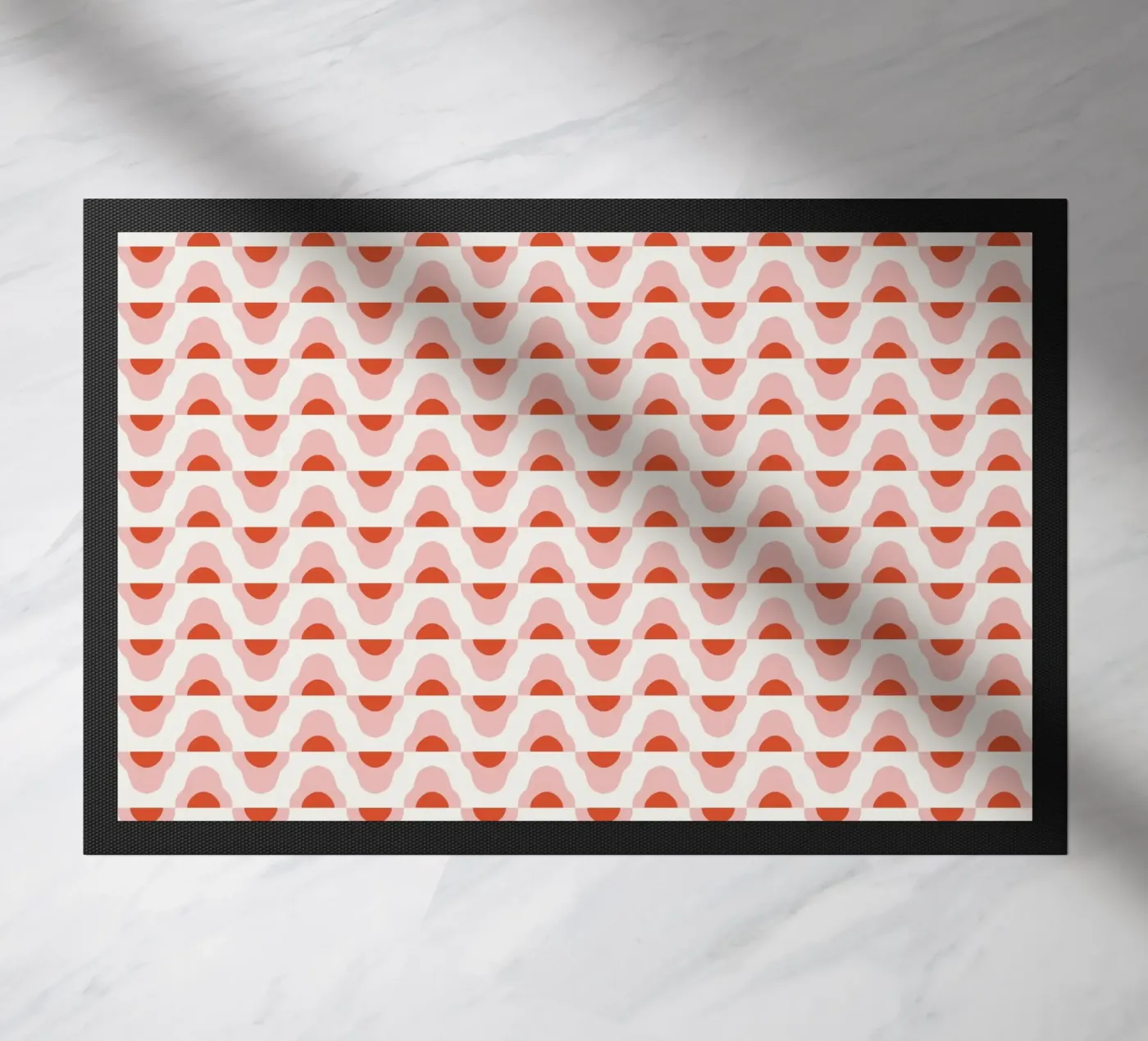 Waves seamless pattern 02 paillasson de Little Dean