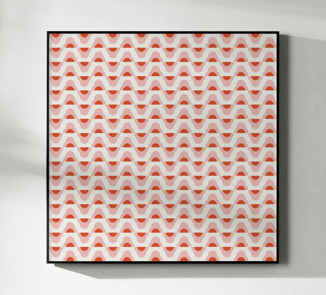 Waves seamless pattern 02 plexiglass da Little Dean