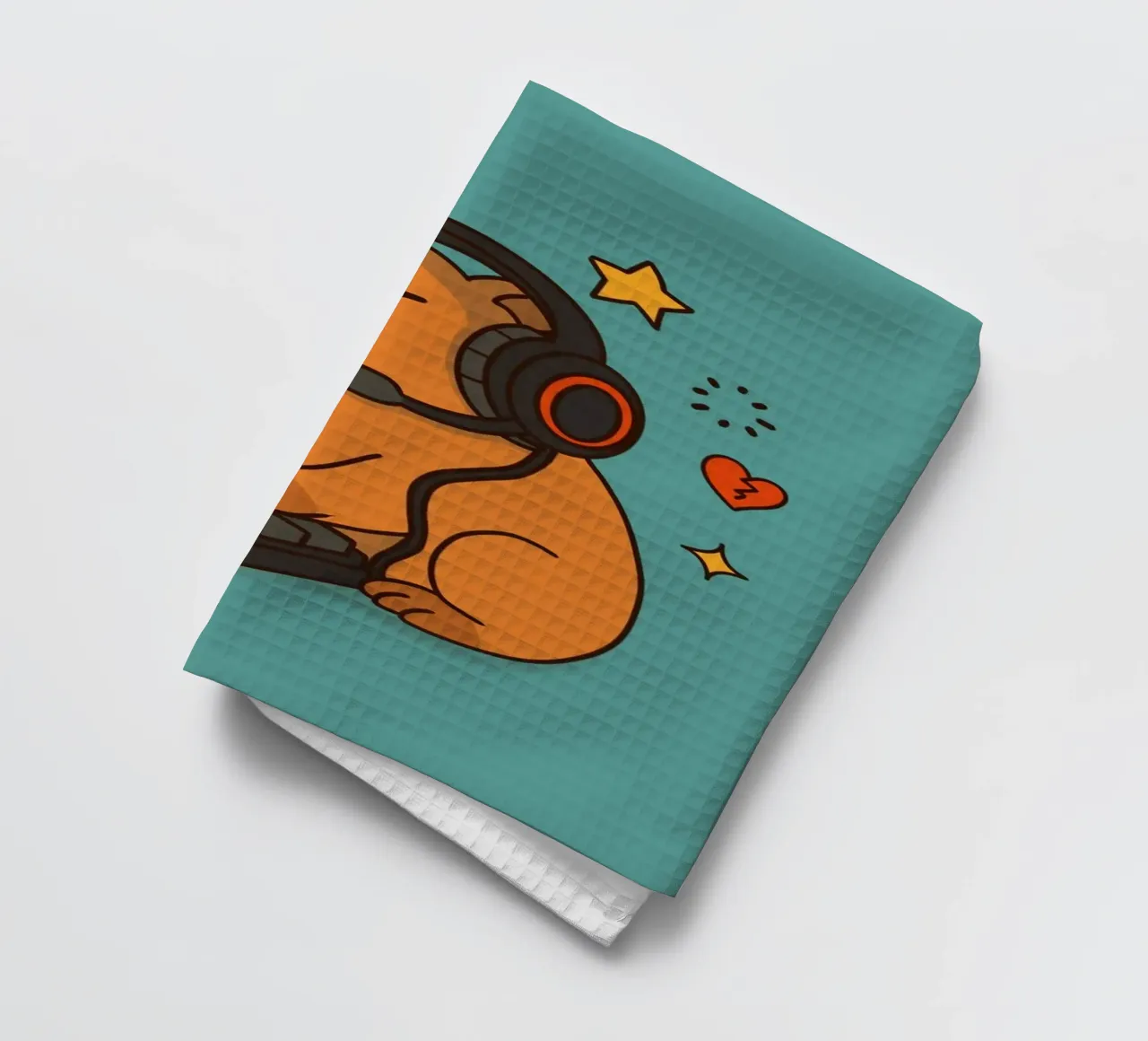 Capy Gamer Rage Quit Geschirrtuch von Loobs